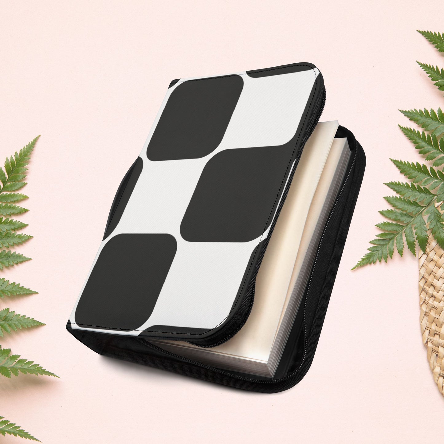 Geometric Black & White Book Cover