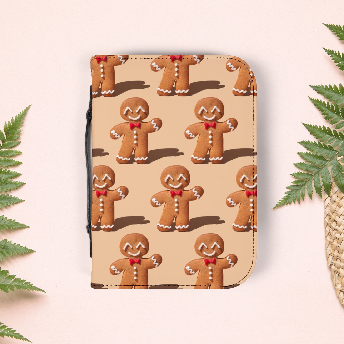 Cute Gingerbread Man Book Cover