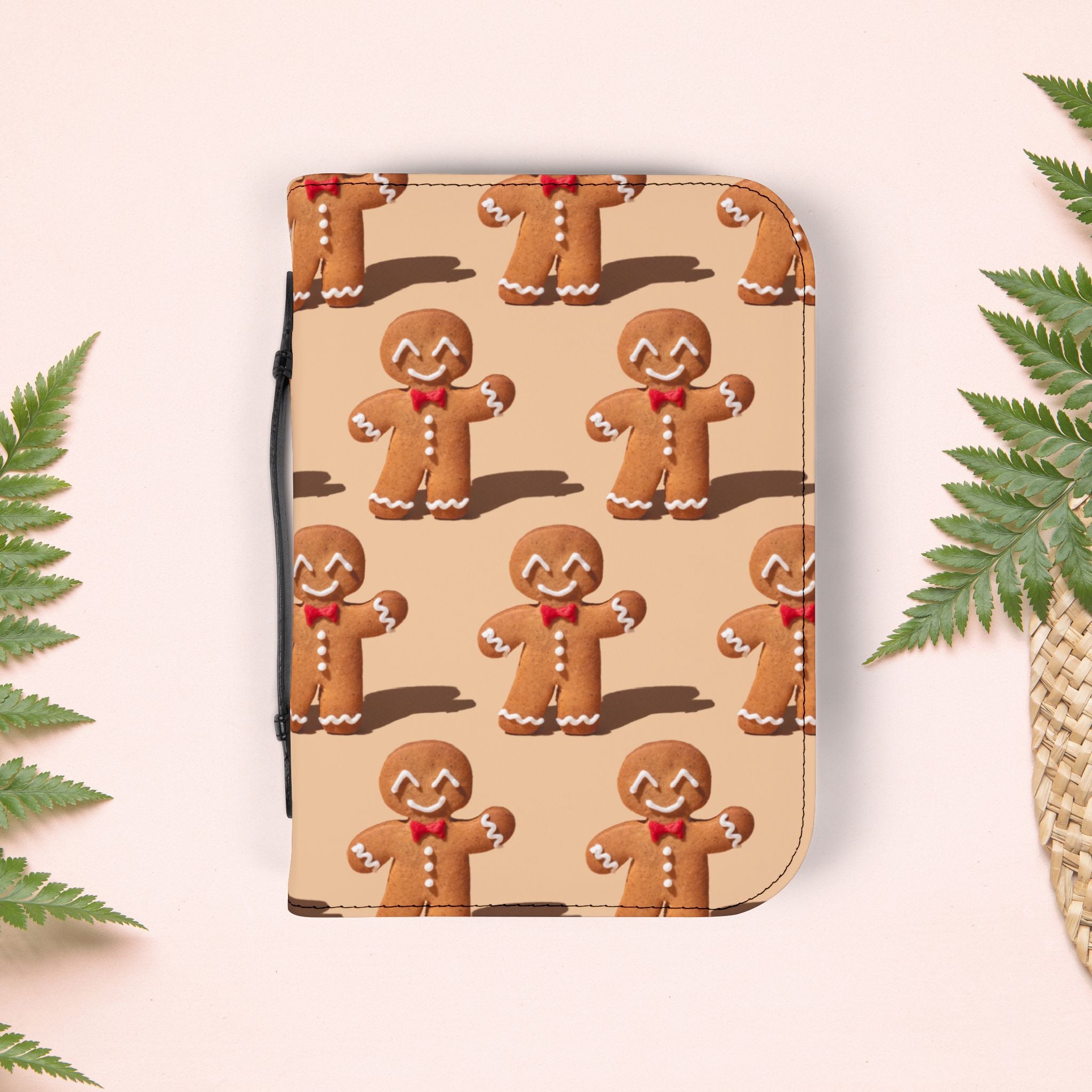 Cute Gingerbread Man Book Cover
