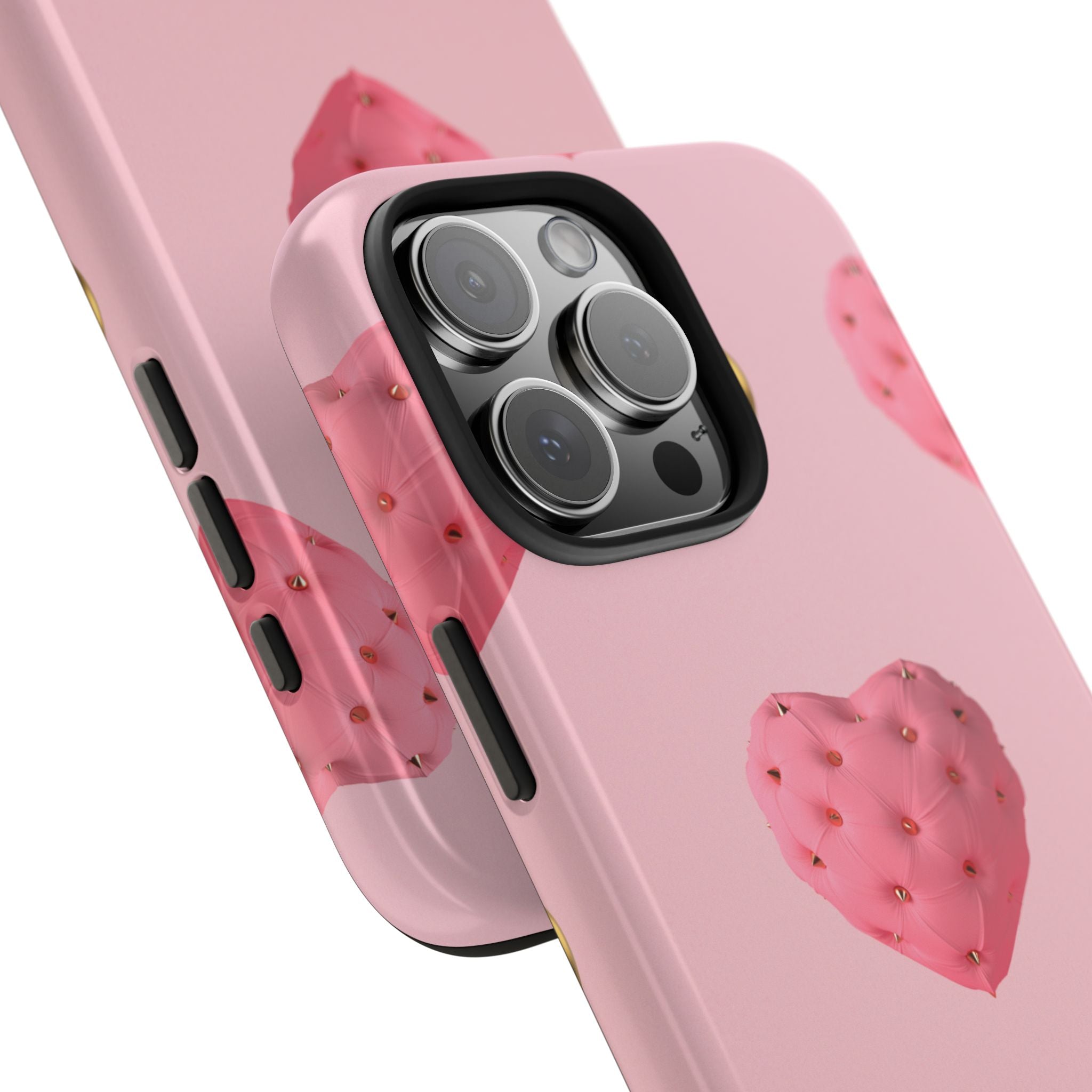 Heart of Gold Pink Phone Case (Apple & Android)