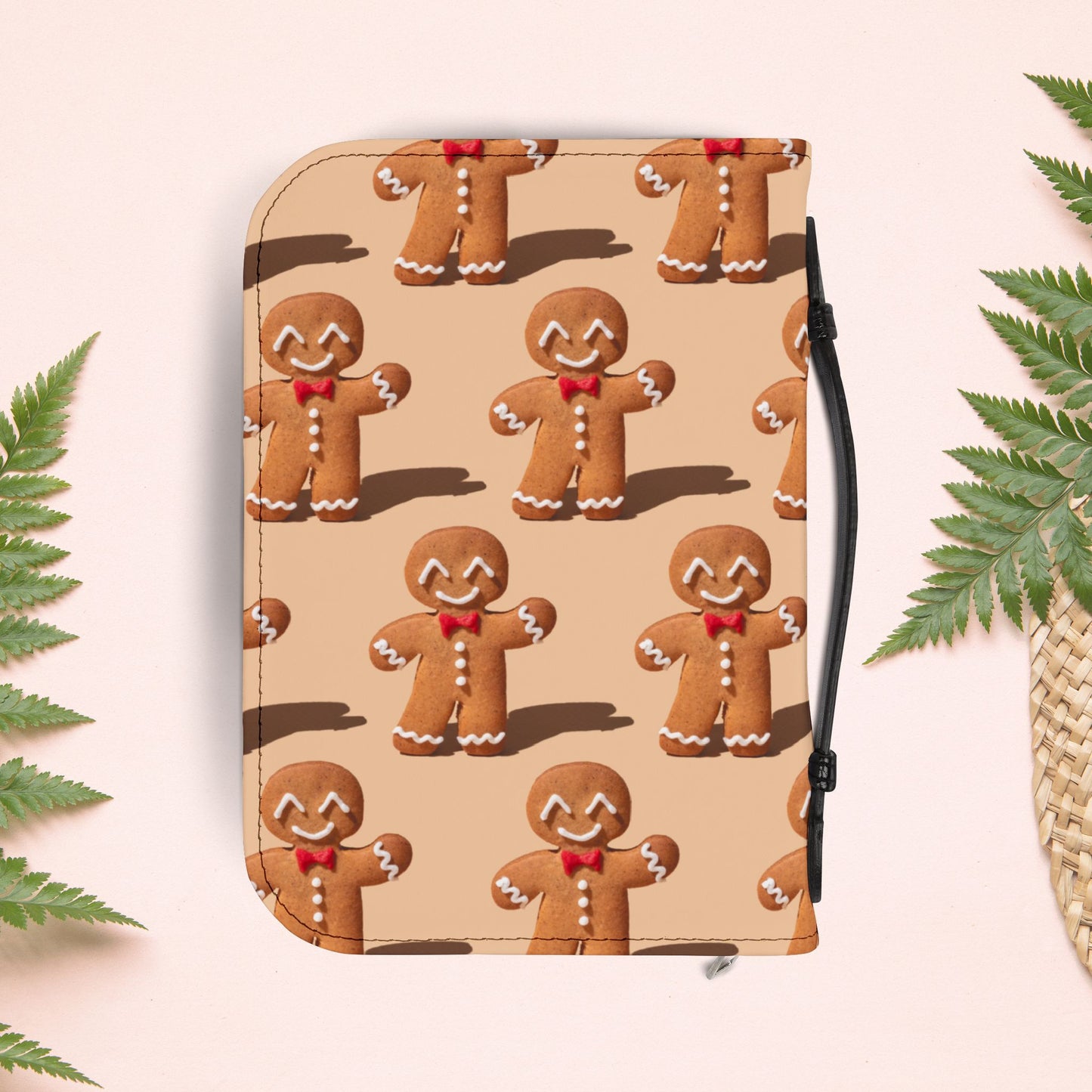 Cute Gingerbread Man Book Cover