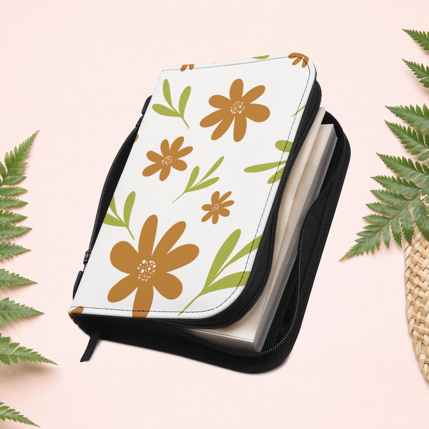Beautiful Brown Flower Book Cover