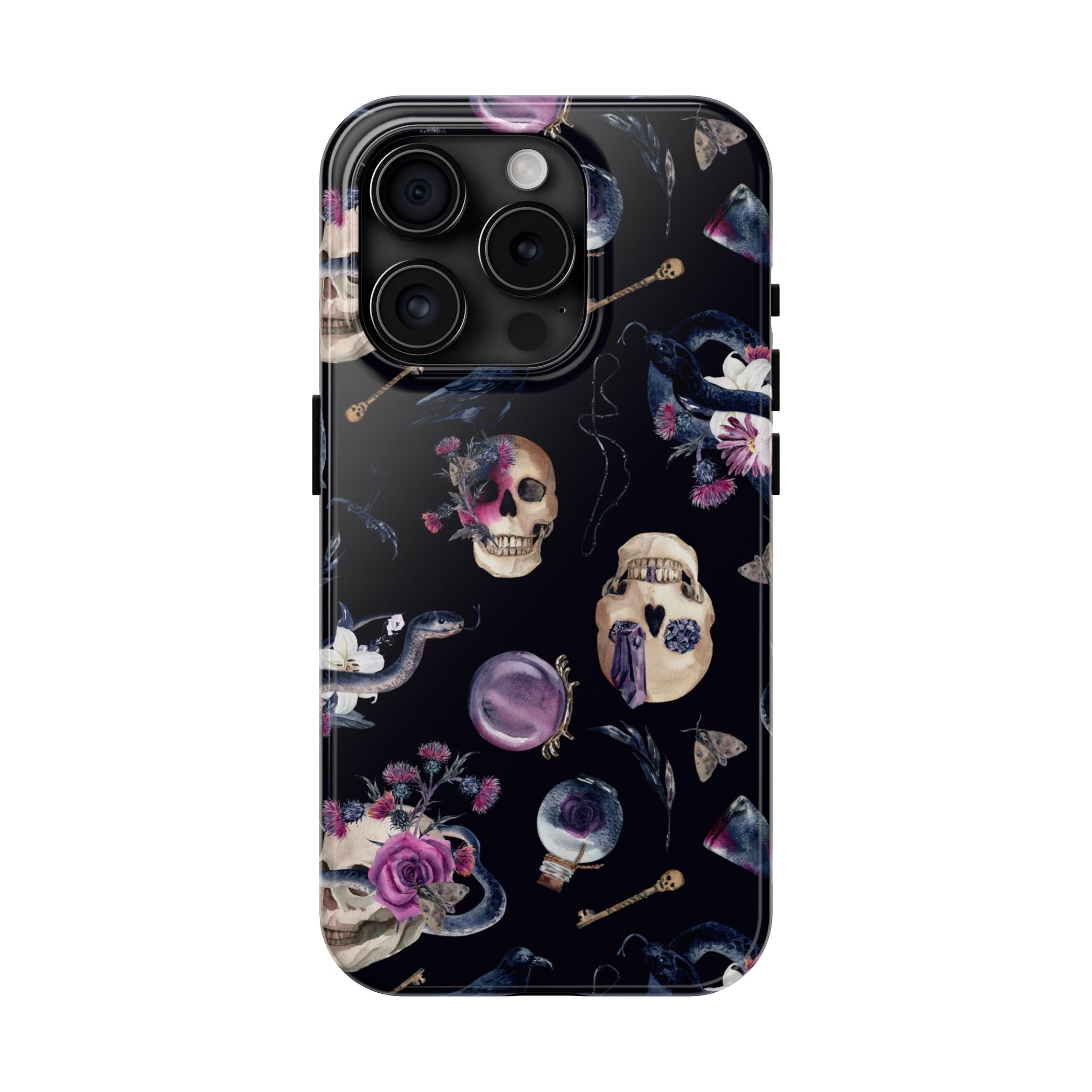 Gothic Witch Spells Phone Case (Apple & Android)