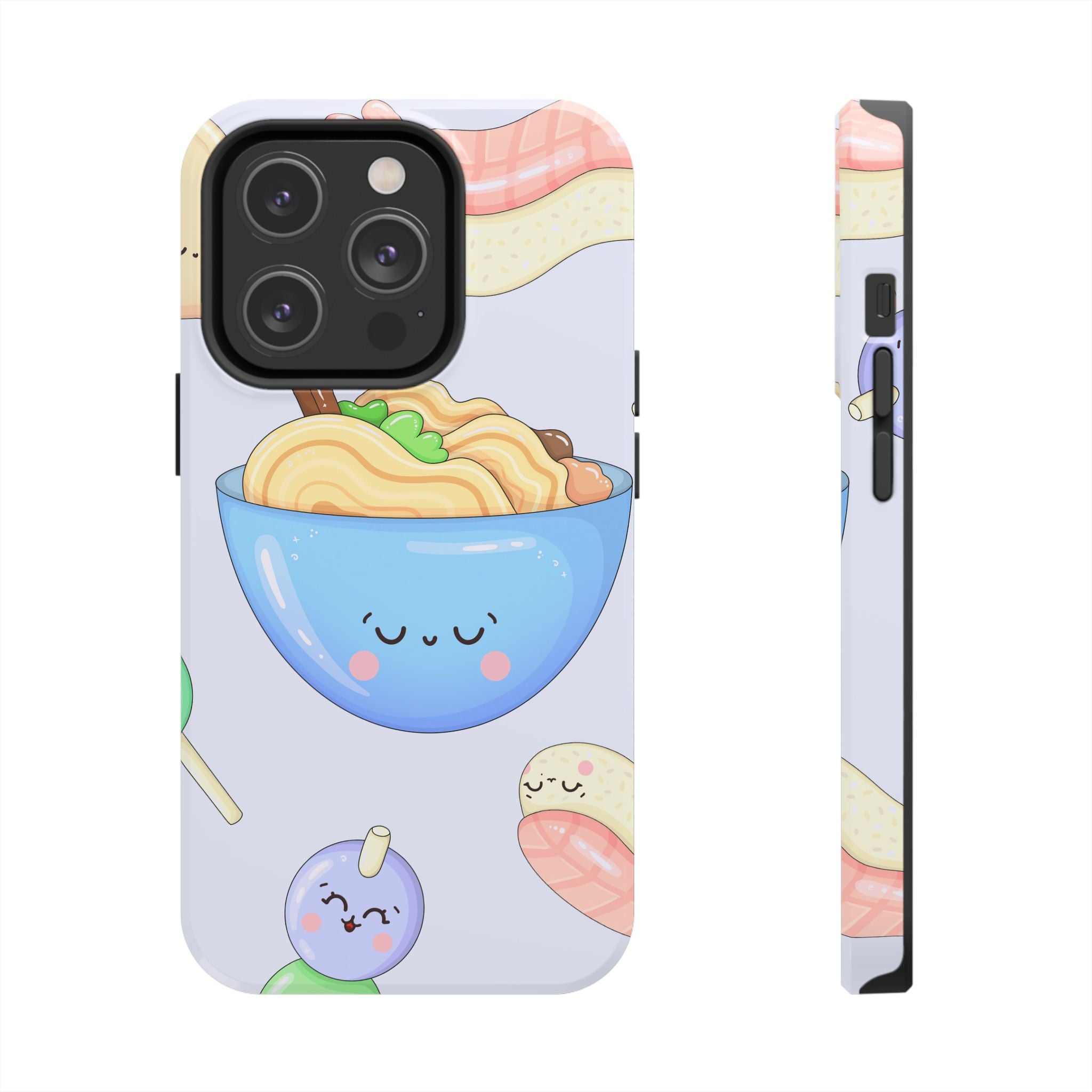 Kawaii Anime Snacks Phone Case (Apple & Android)