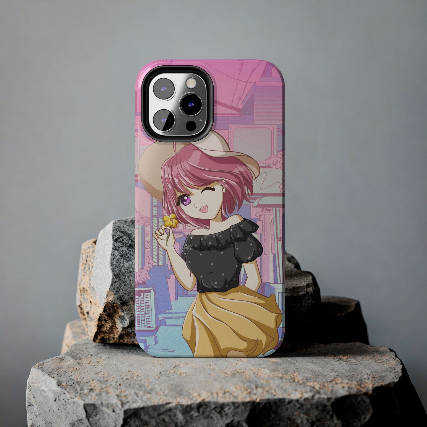 Anime Girl Phone Case (Apple & Android)