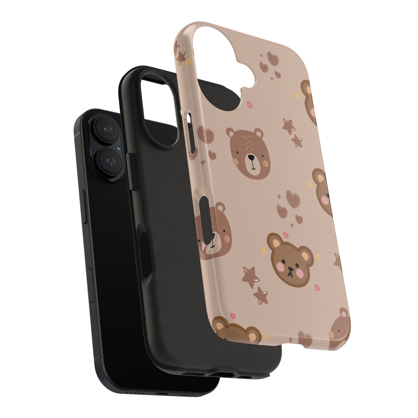 Boho Brown Bear Phone Case (Apple & Android)
