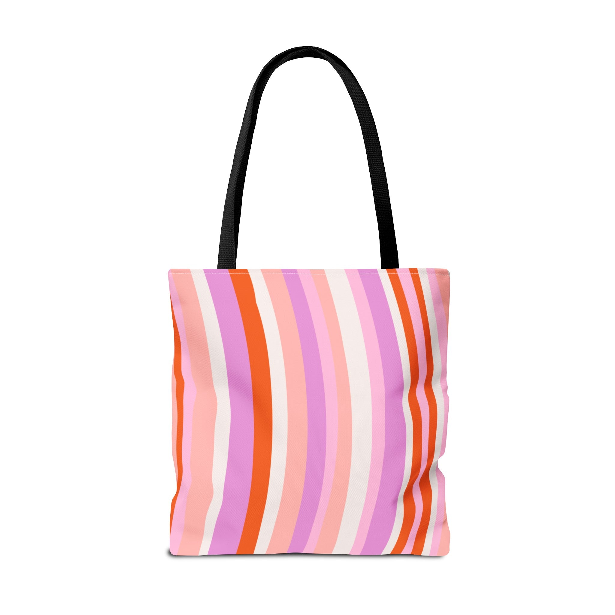 Retro Groovy Waves Tote Bag