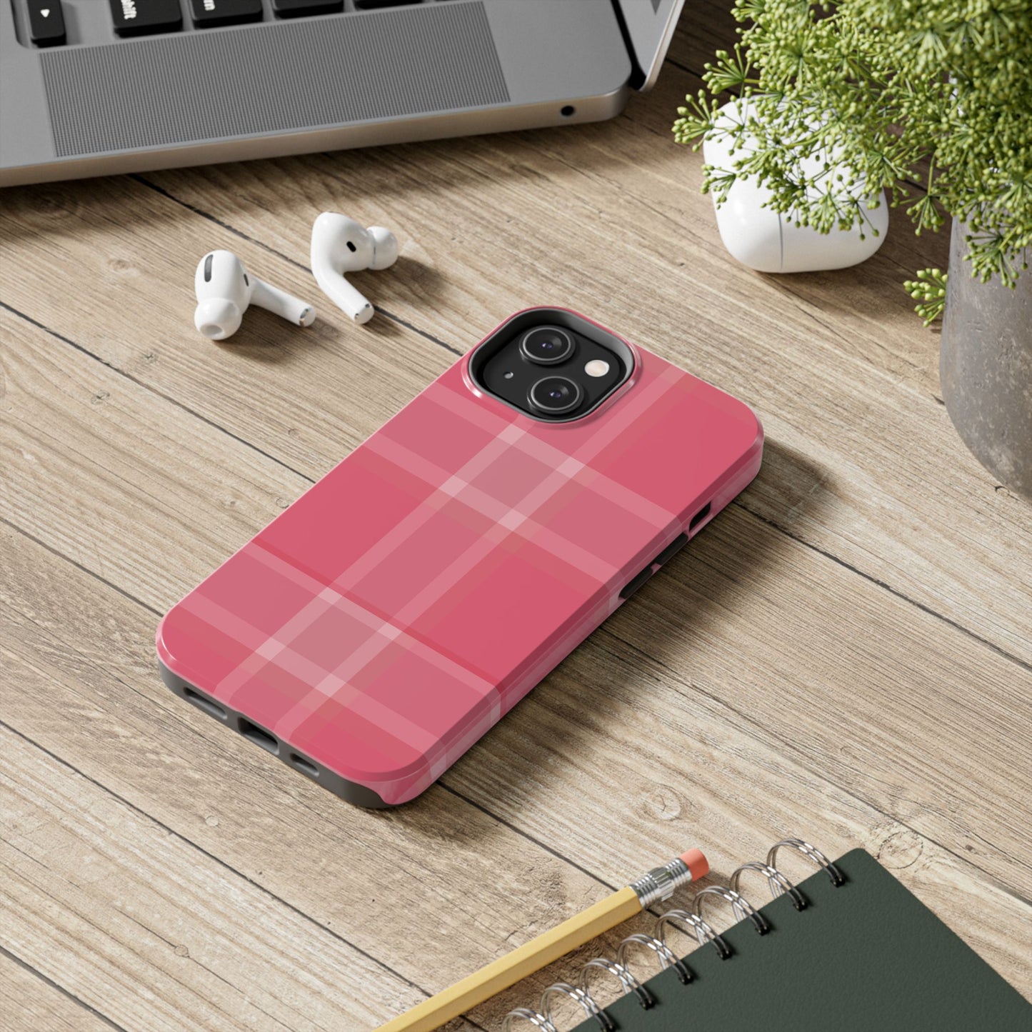Easter Plaid Pattern Phone Case (Apple & Android)
