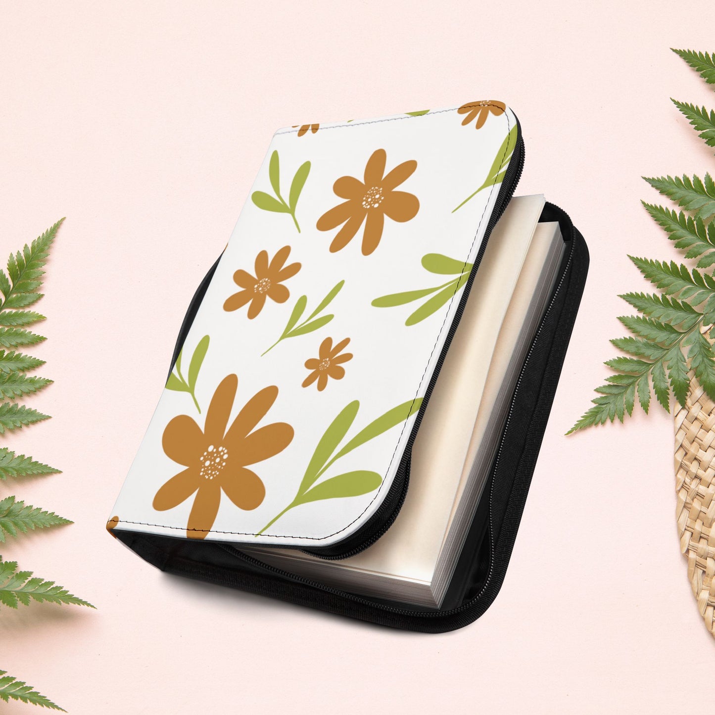 Beautiful Brown Flower Book Cover