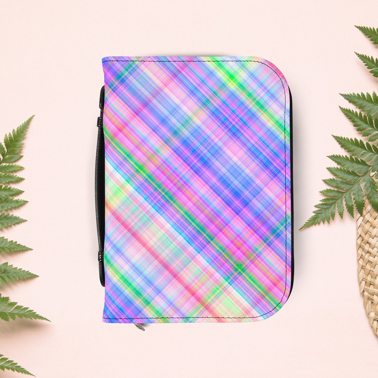 Rainbow Flannel Book Cover