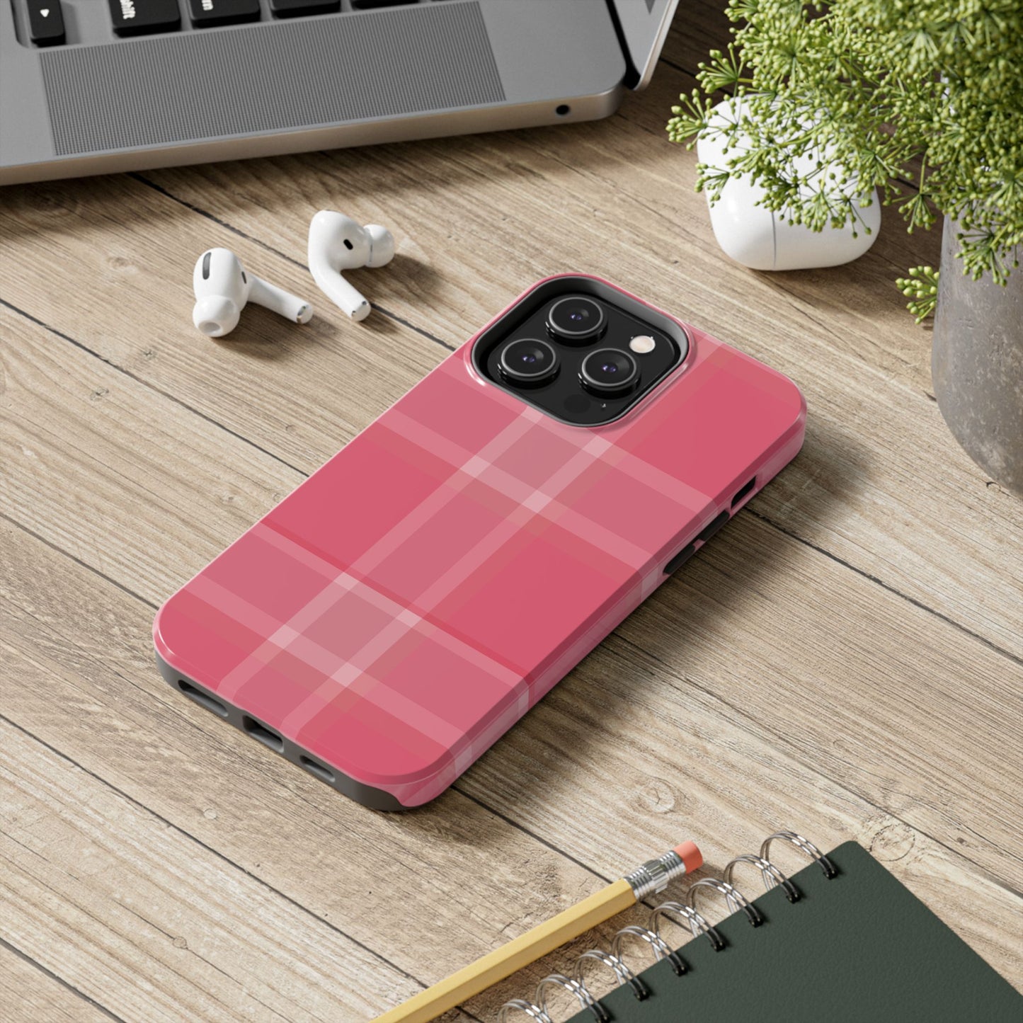 Easter Plaid Pattern Phone Case (Apple & Android)
