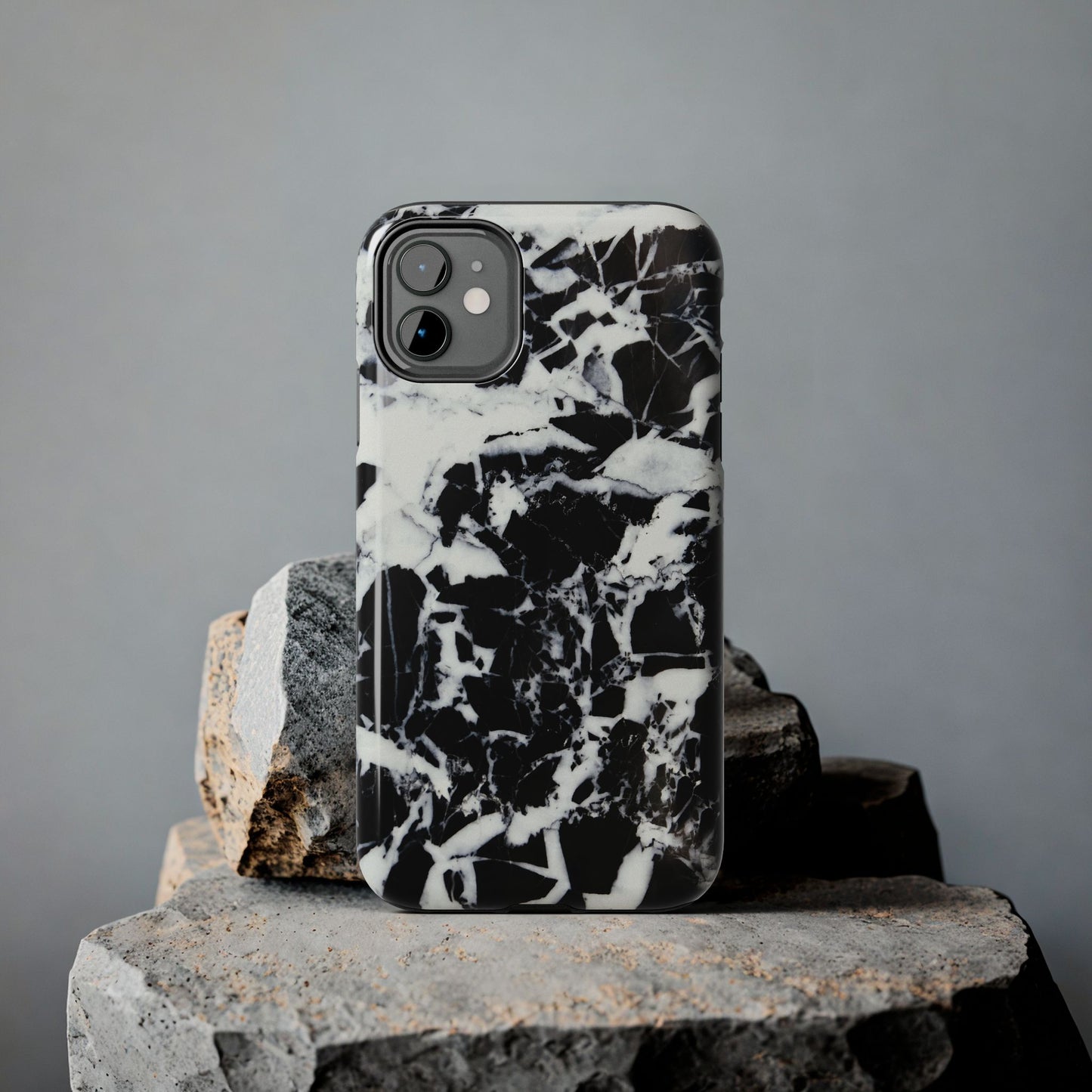 Black & White Shattered Phone Case (Apple & Android)