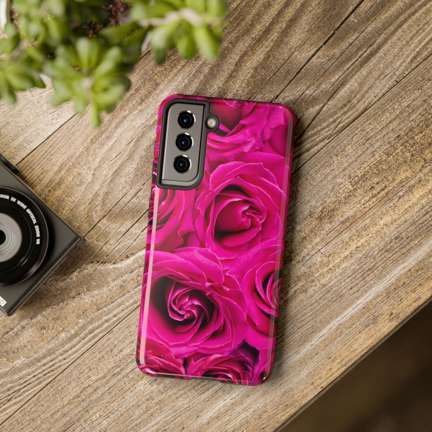 Fuchsia Rose Phone Case (Apple & Android)