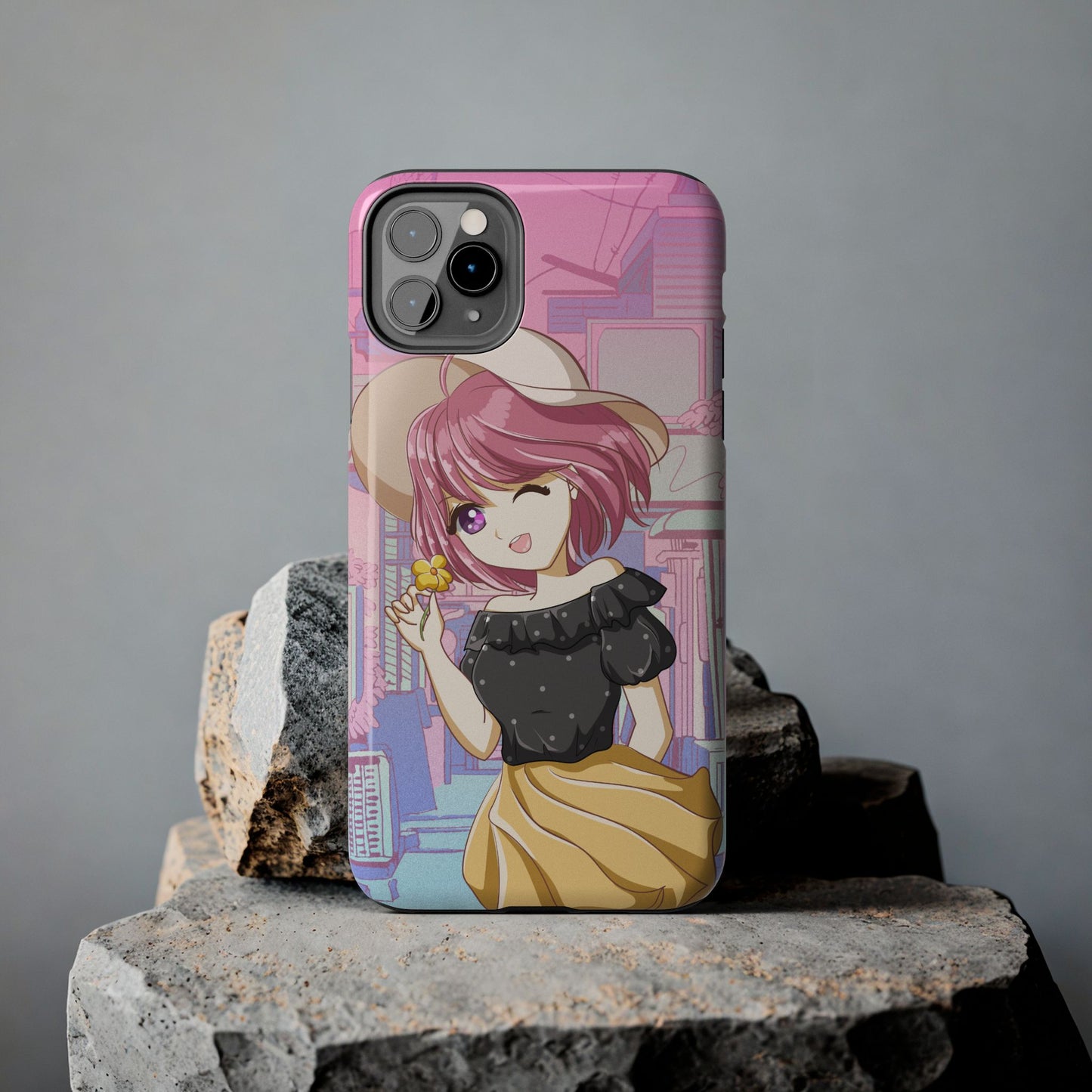 Anime Girl Phone Case (Apple & Android)