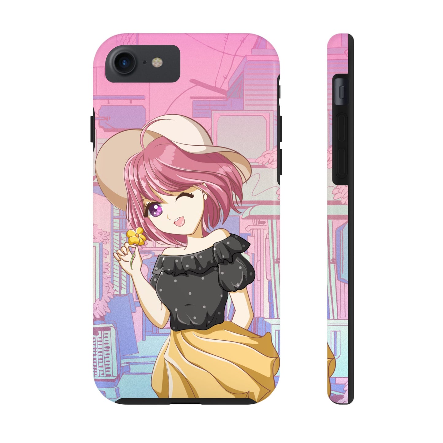 Anime Girl Phone Case (Apple & Android)