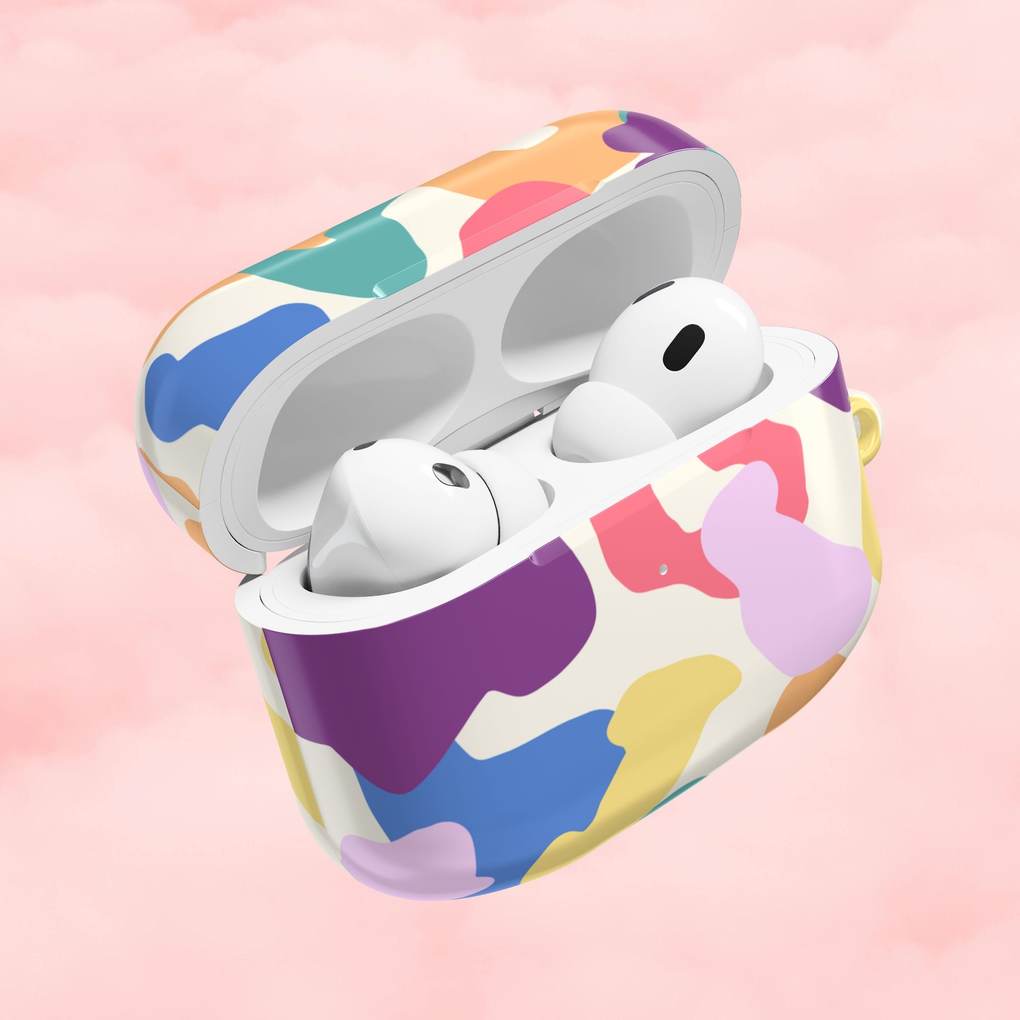 Messy Paint Airpod Case