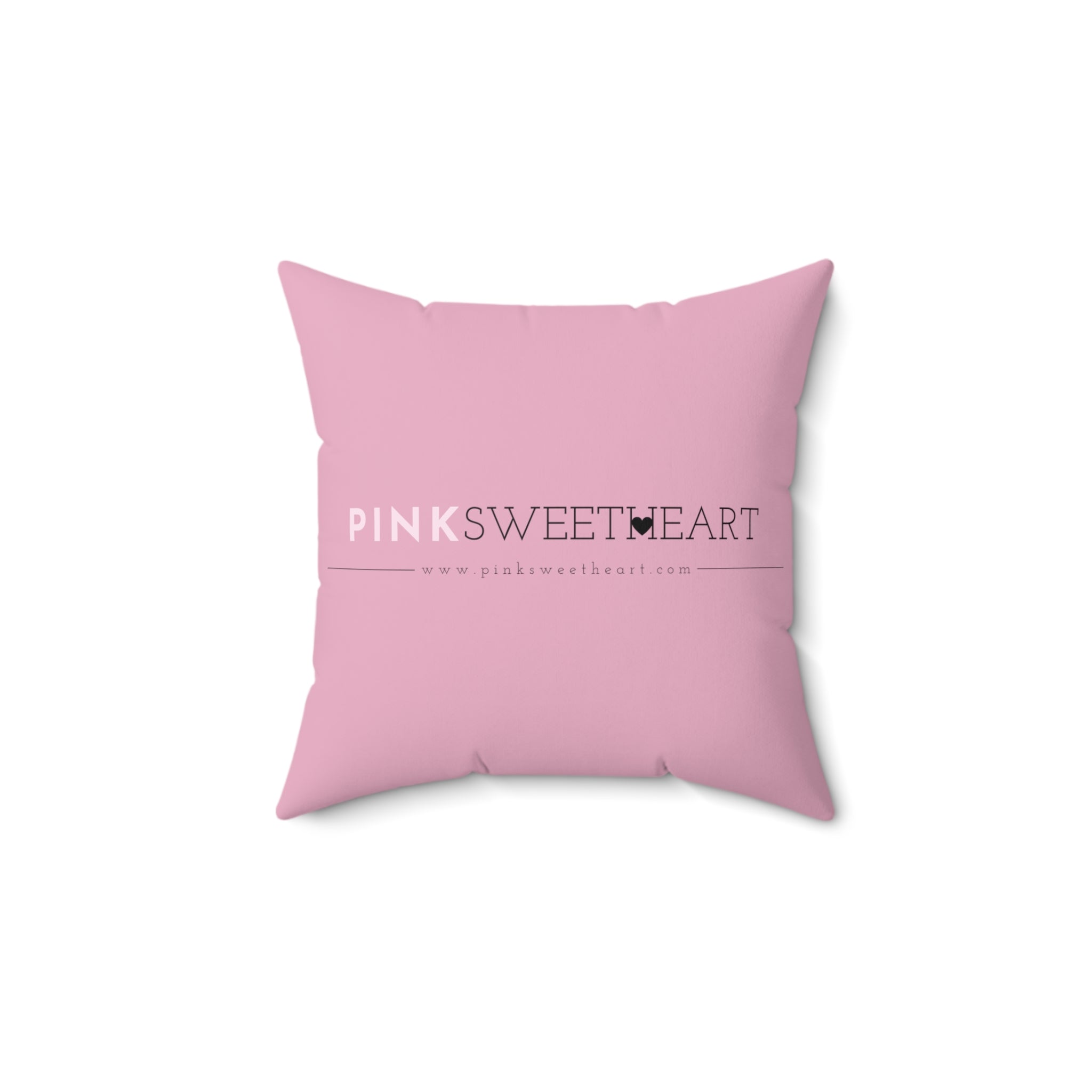 Pink Sweetheart Square Pillow