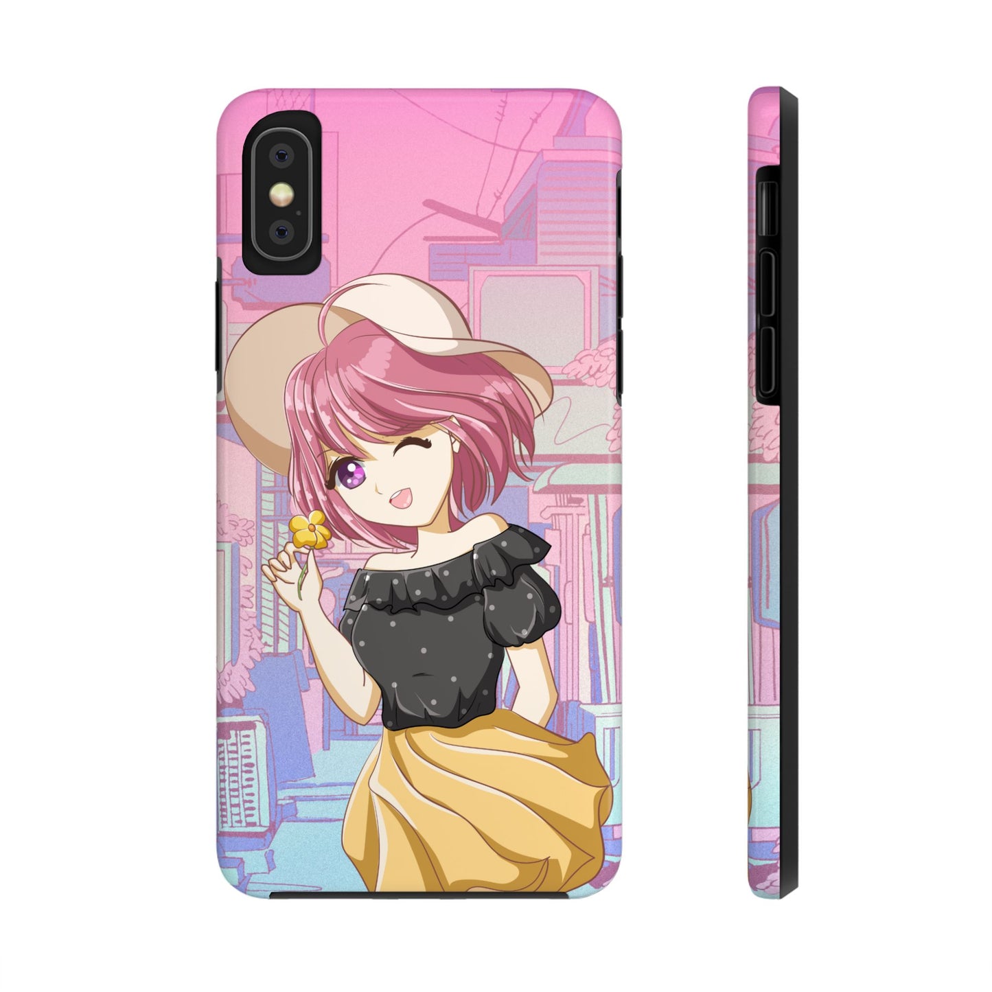Anime Girl Phone Case (Apple & Android)
