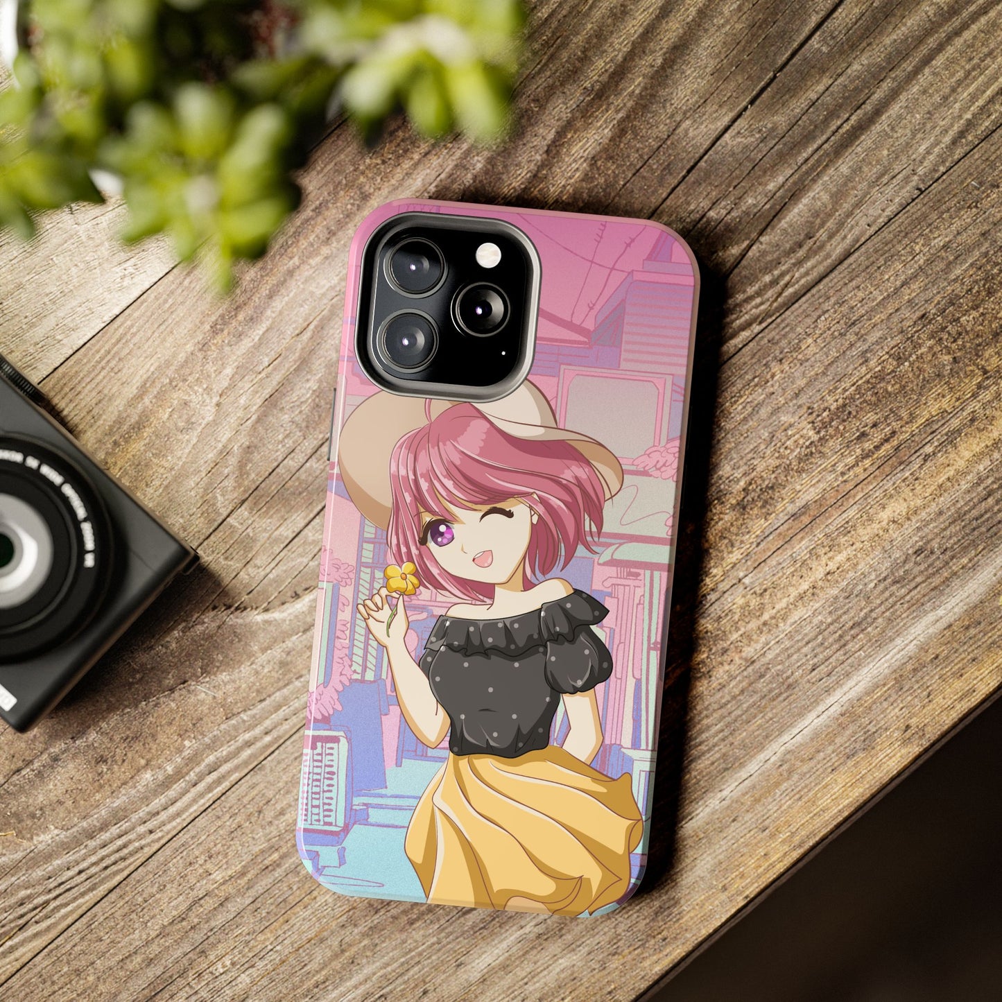 Anime Girl Phone Case (Apple & Android)