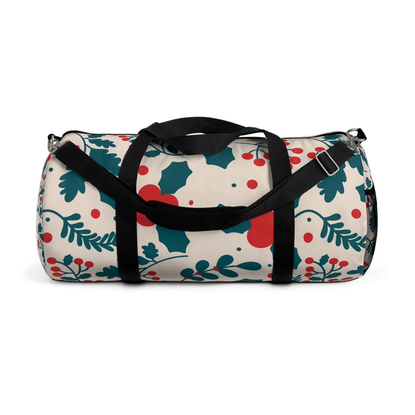 Debajo del bolso de lona de muérdago