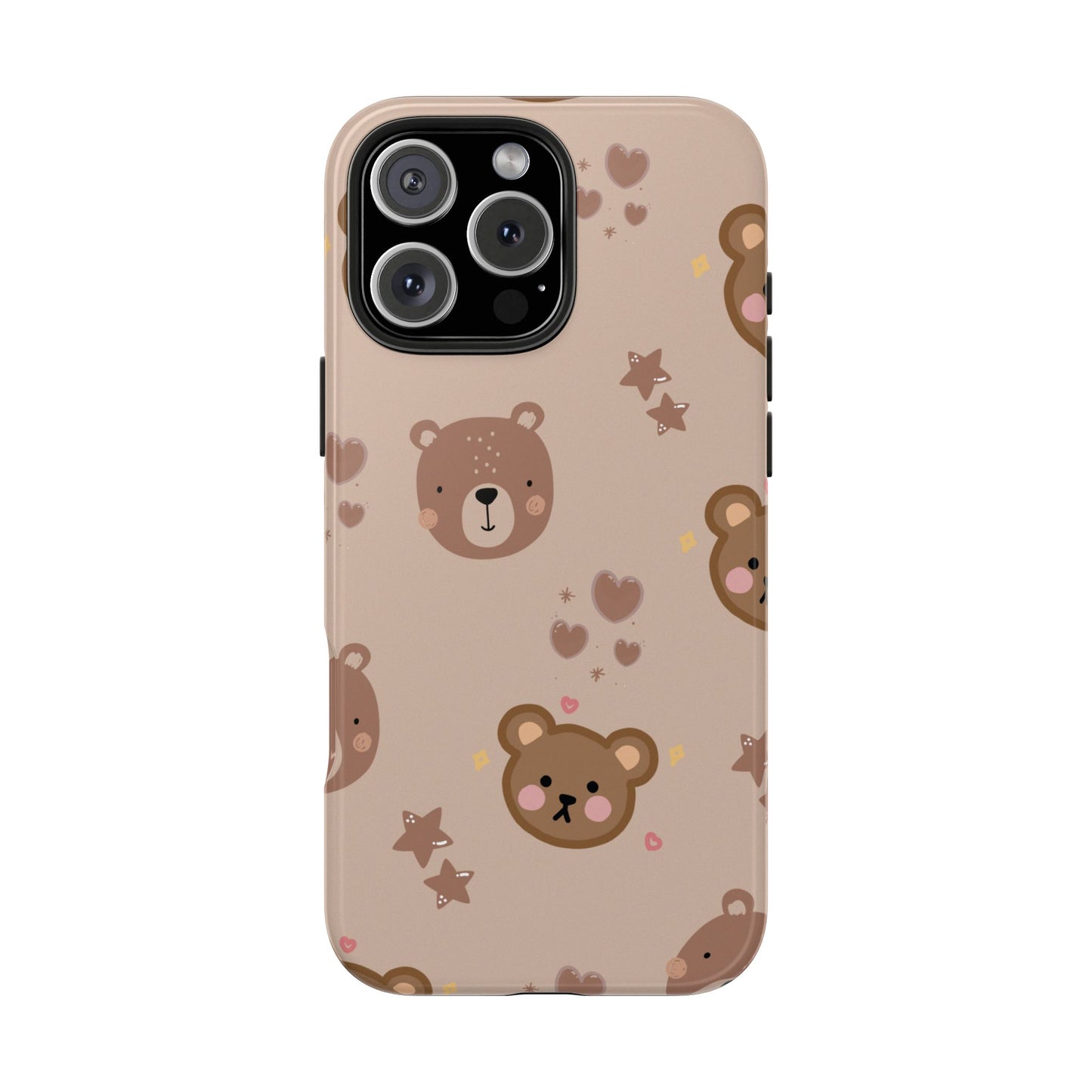 Boho Brown Bear Phone Case (Apple & Android)