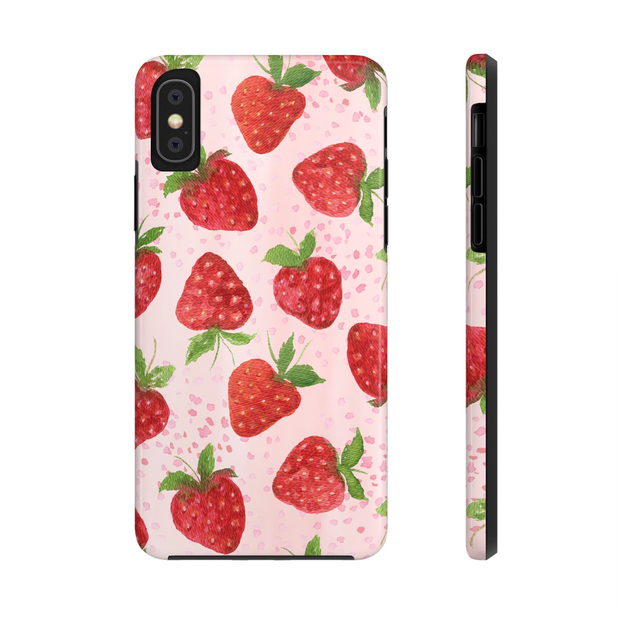 Cute Strawberries Phone Case (Apple & Android)