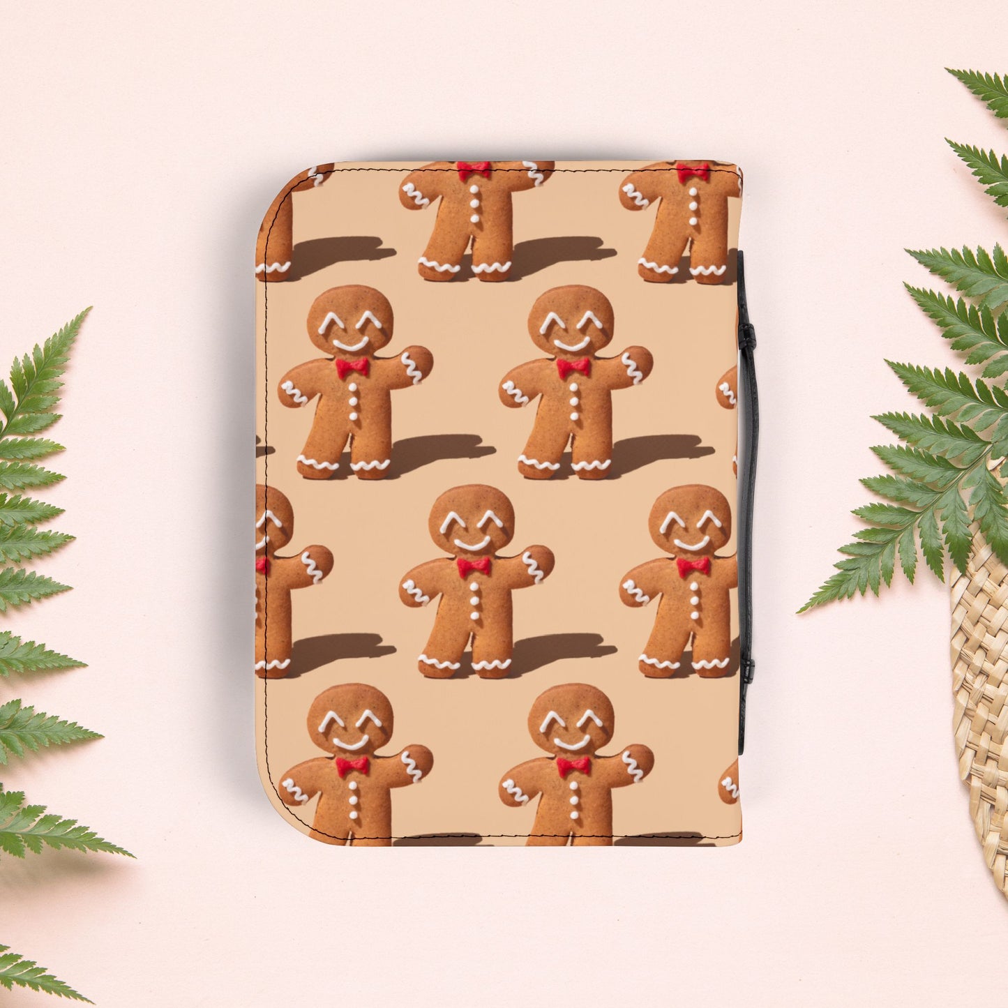 Cute Gingerbread Man Book Cover