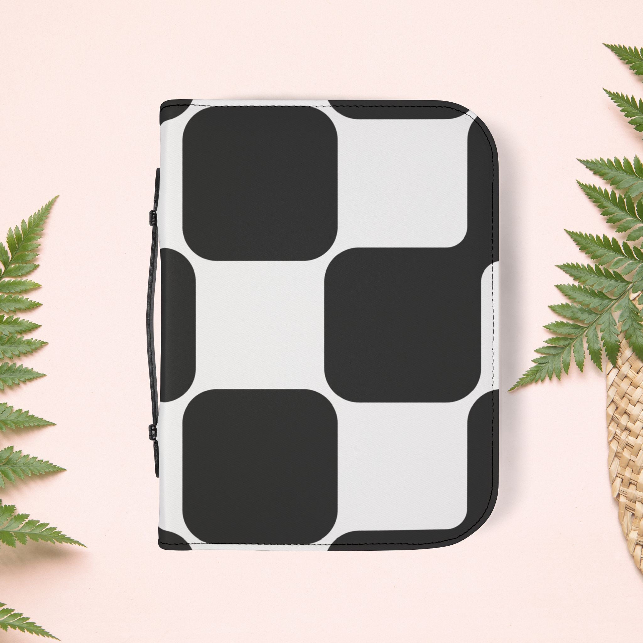 Geometric Black & White Book Cover