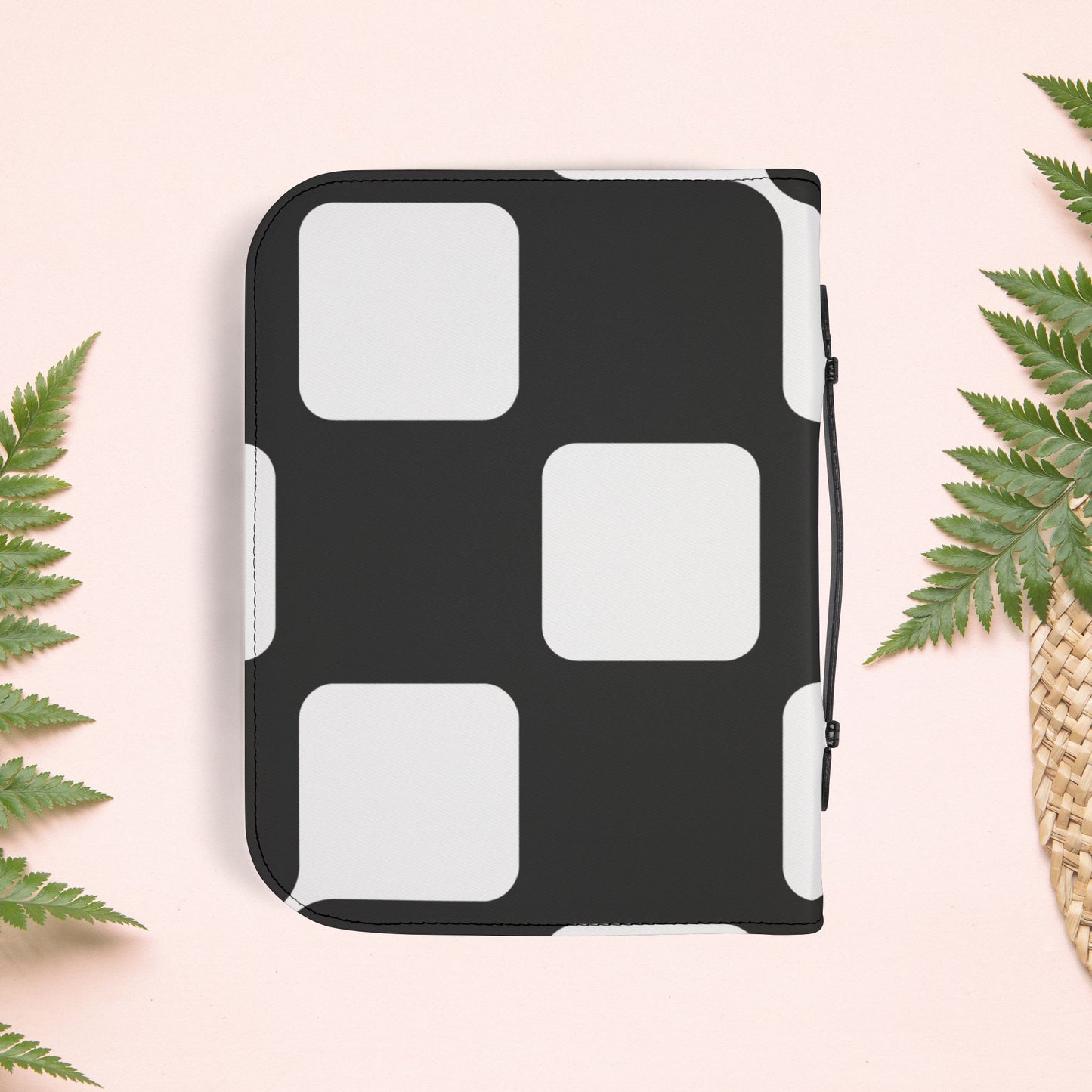 Geometric Black & White Book Cover