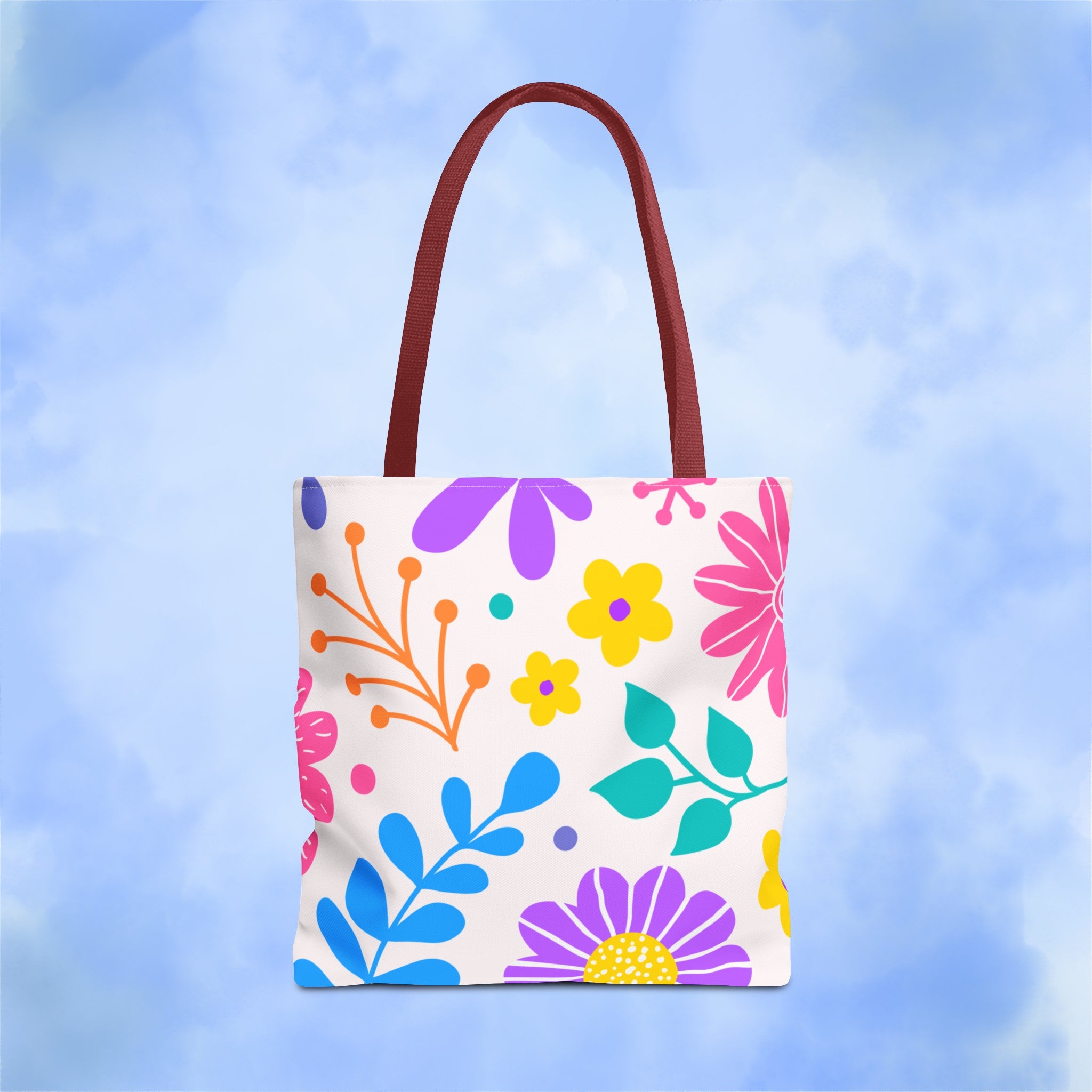 Fun Florals Tote Bag