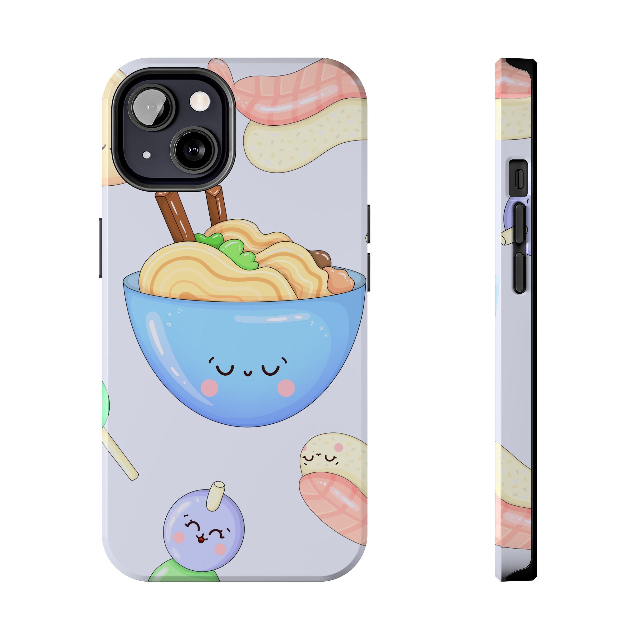 Kawaii Anime Snacks Phone Case (Apple & Android)