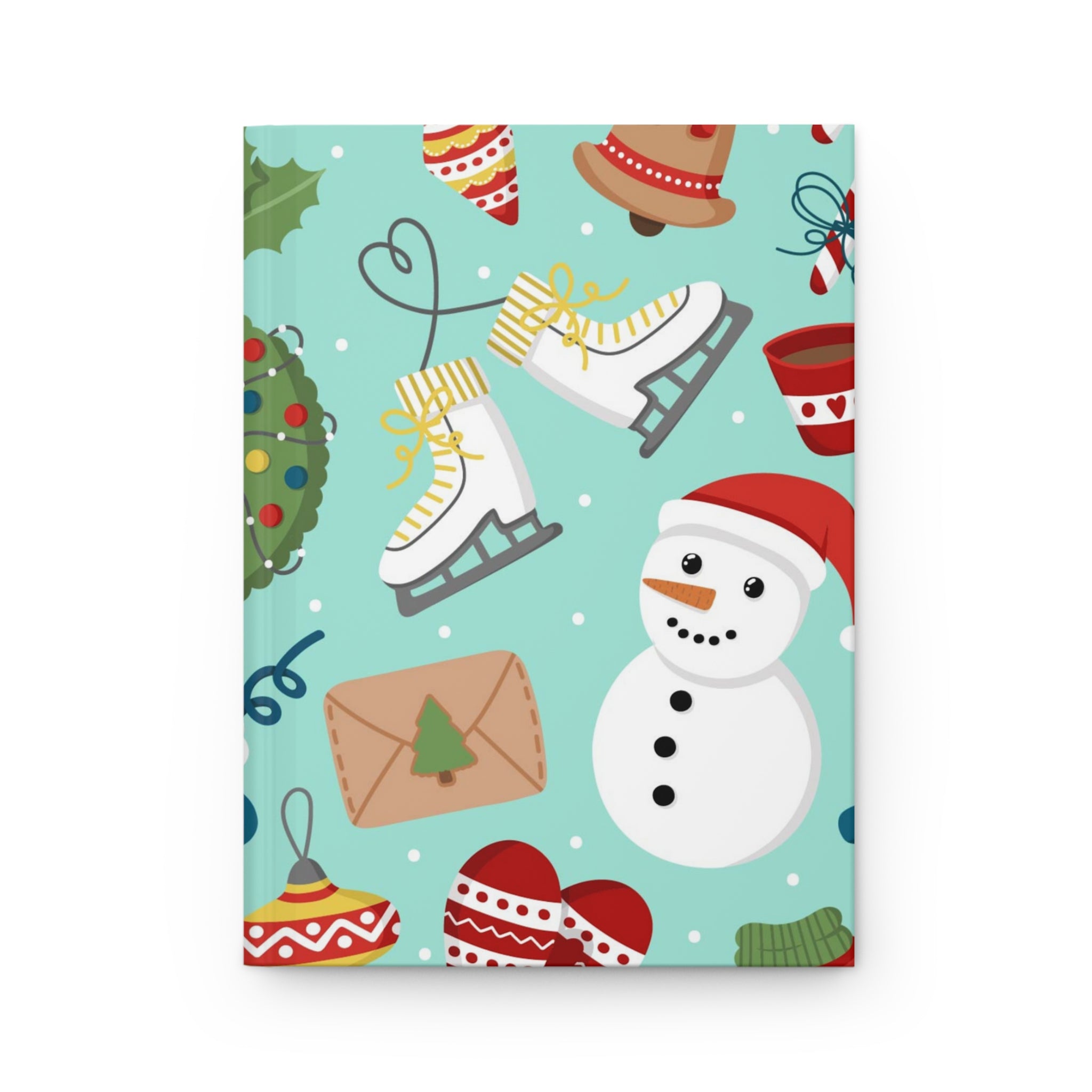 Feliz Navidad Cuaderno mate de tapa dura
