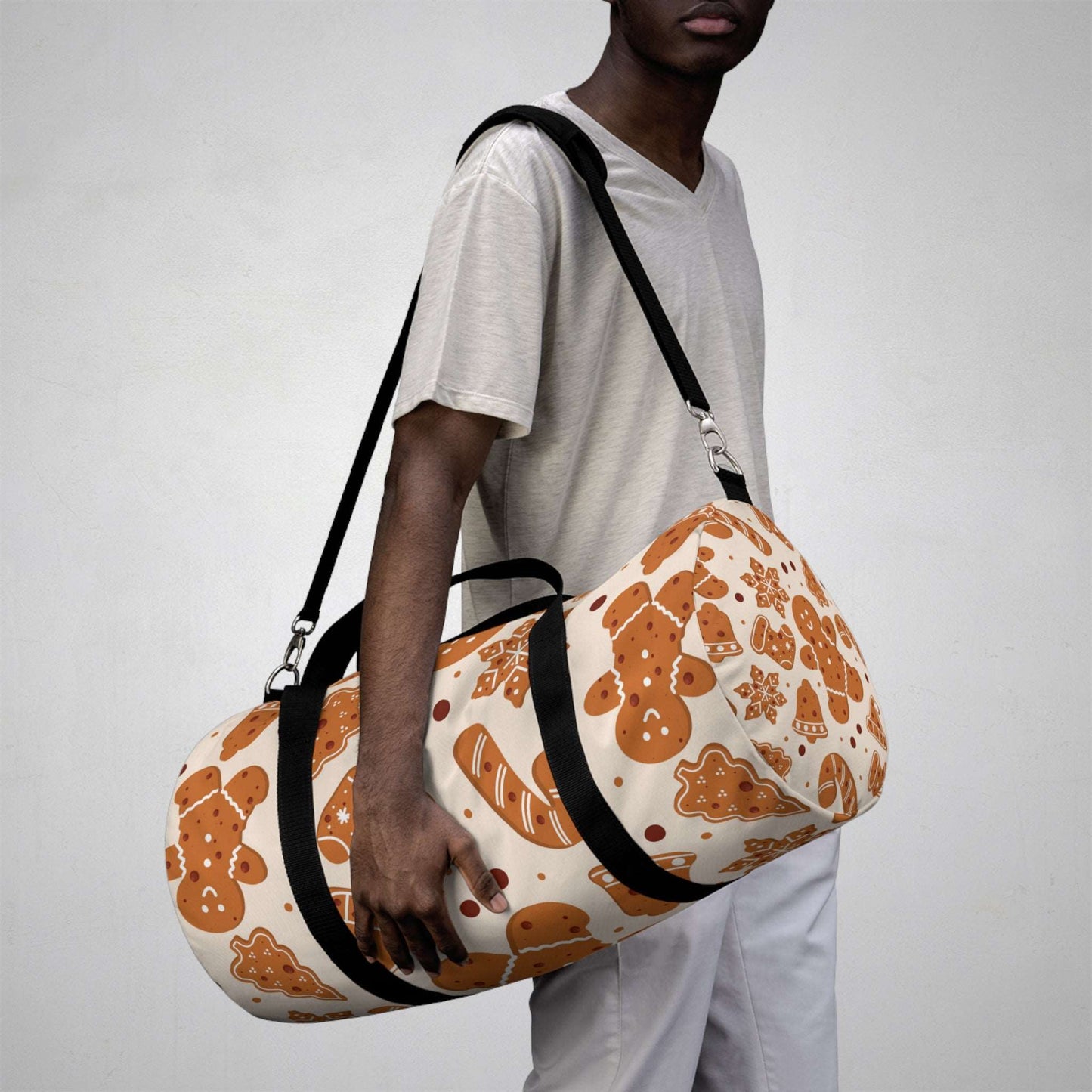 Fresh Baked Gingerbread Cookies Duffel Bag
