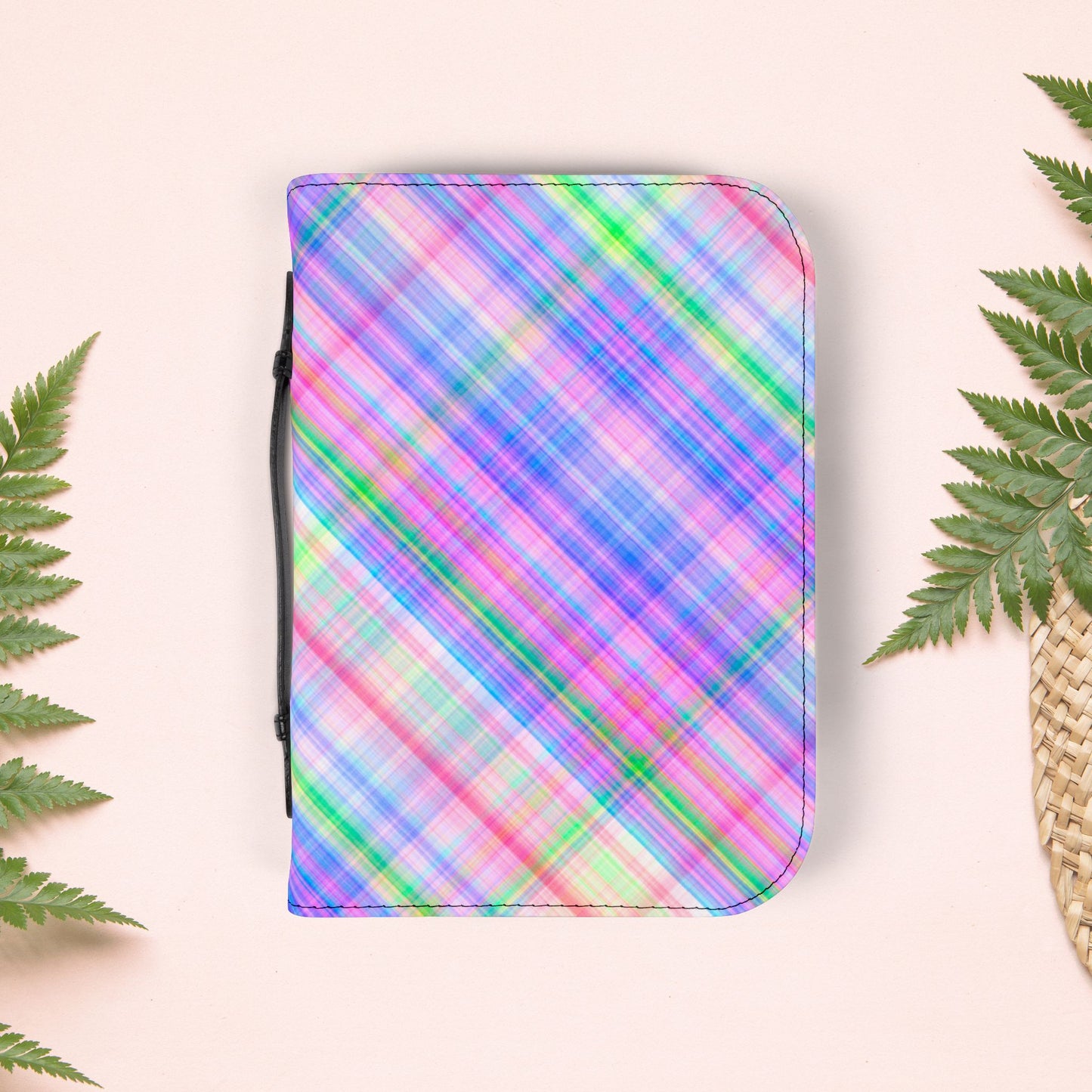 Rainbow Flannel Book Cover