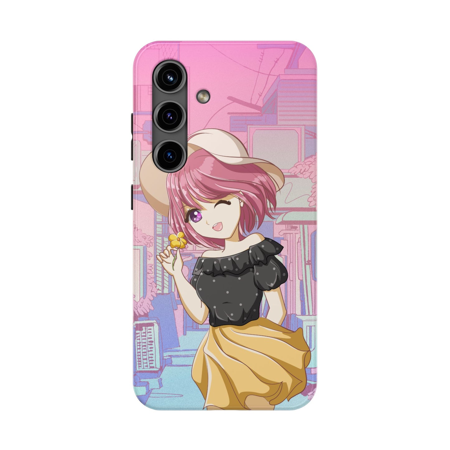 Anime Girl Phone Case (Apple & Android)
