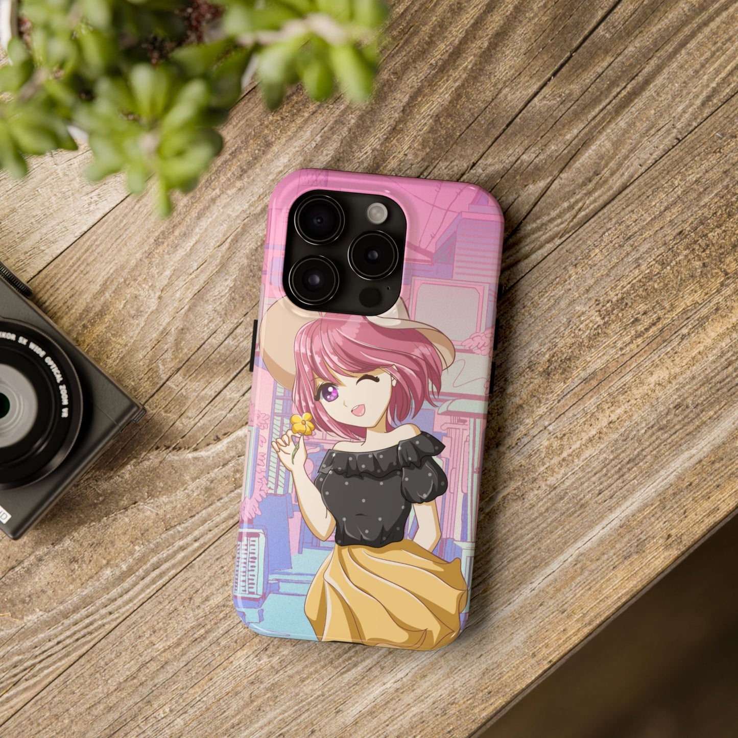 Anime Girl Phone Case (Apple & Android)