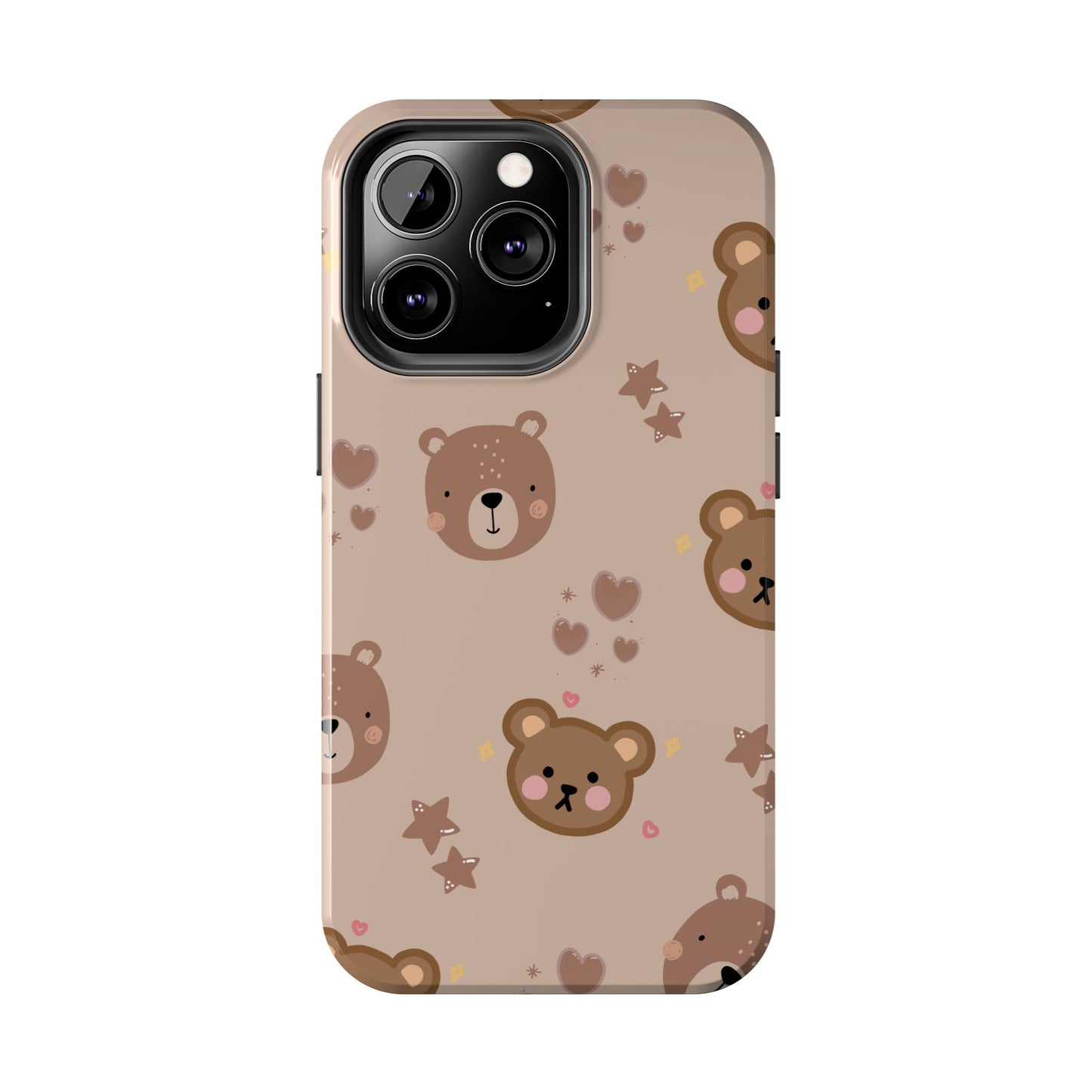 Boho Brown Bear Phone Case (Apple & Android)