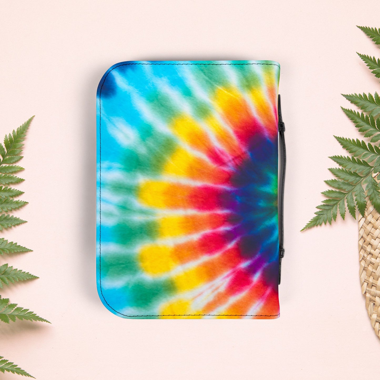 Tie Dye Pinwheel Book Cover