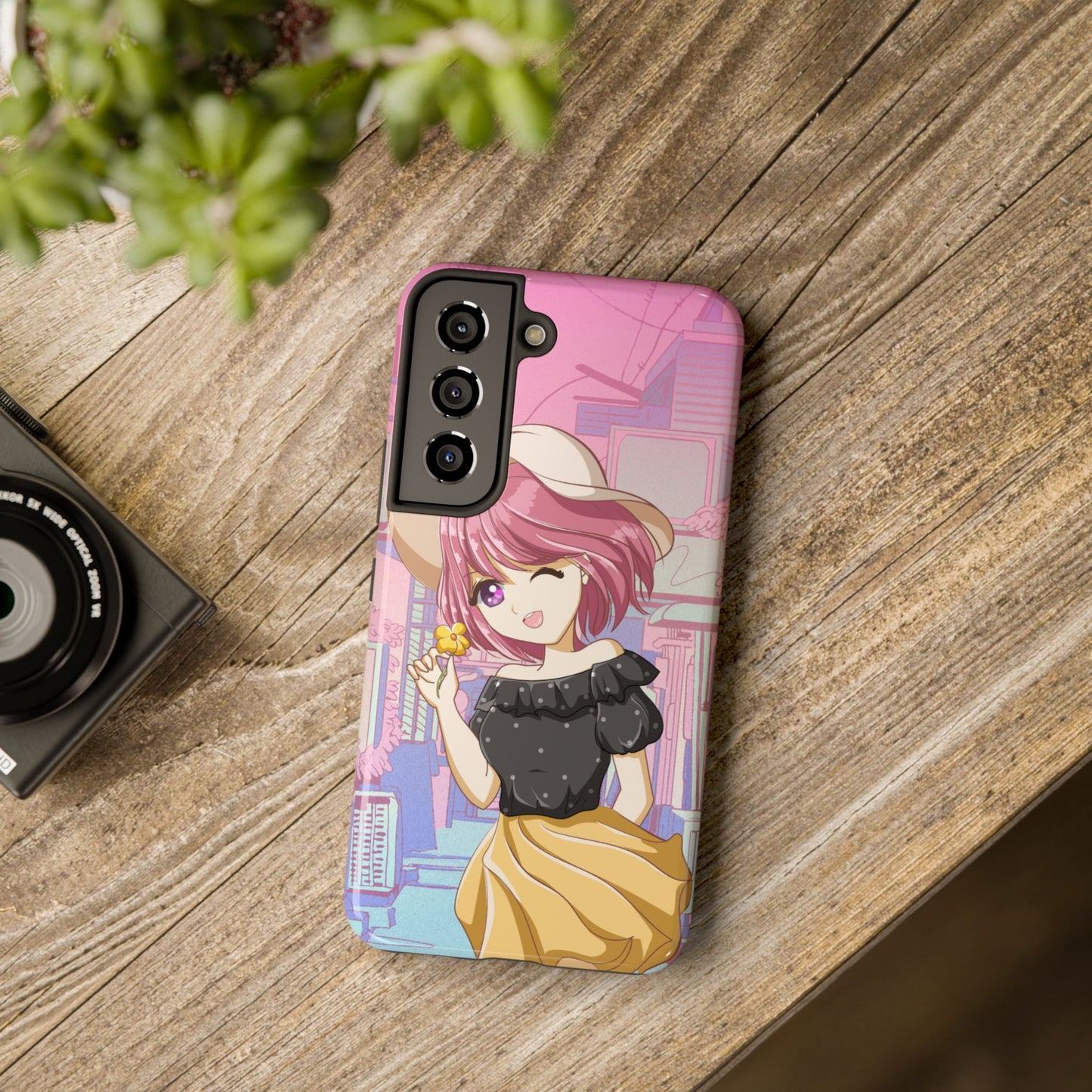 Anime Girl Phone Case (Apple & Android)