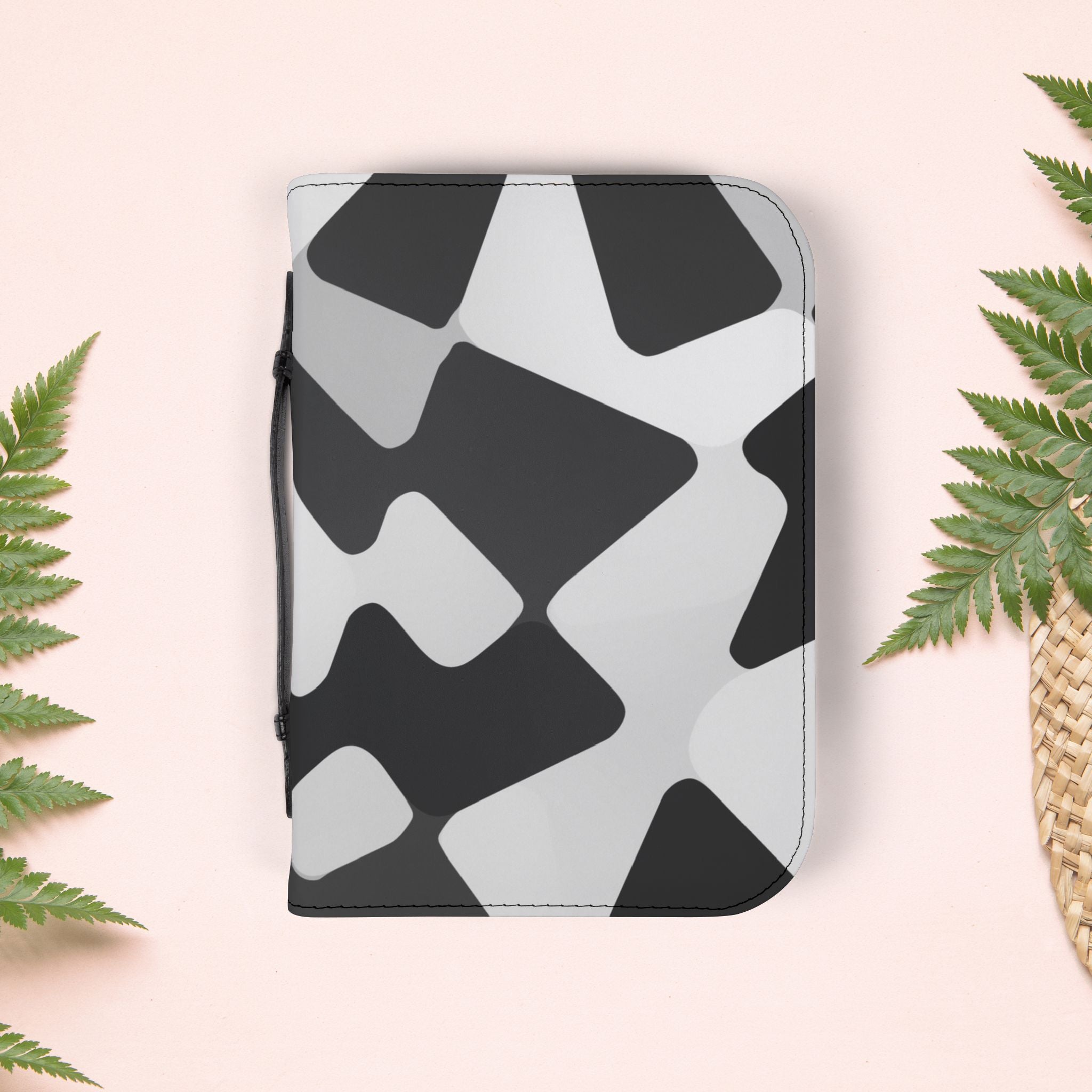 Grayscale Pattern Book Cover