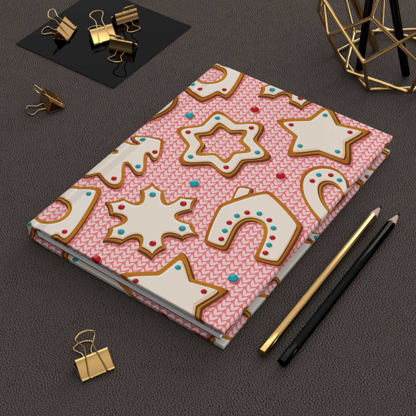 Baked Gingerbread Hardcover Matte Journal