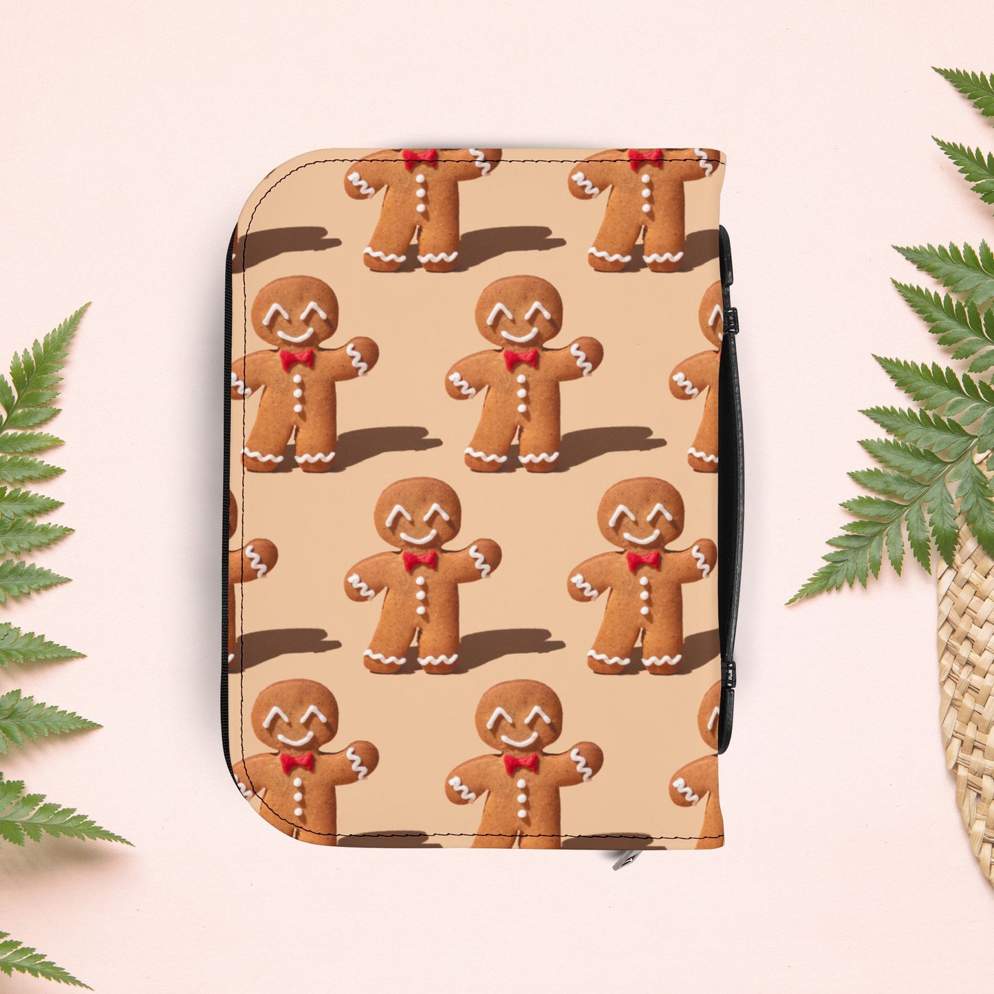Cute Gingerbread Man Book Cover