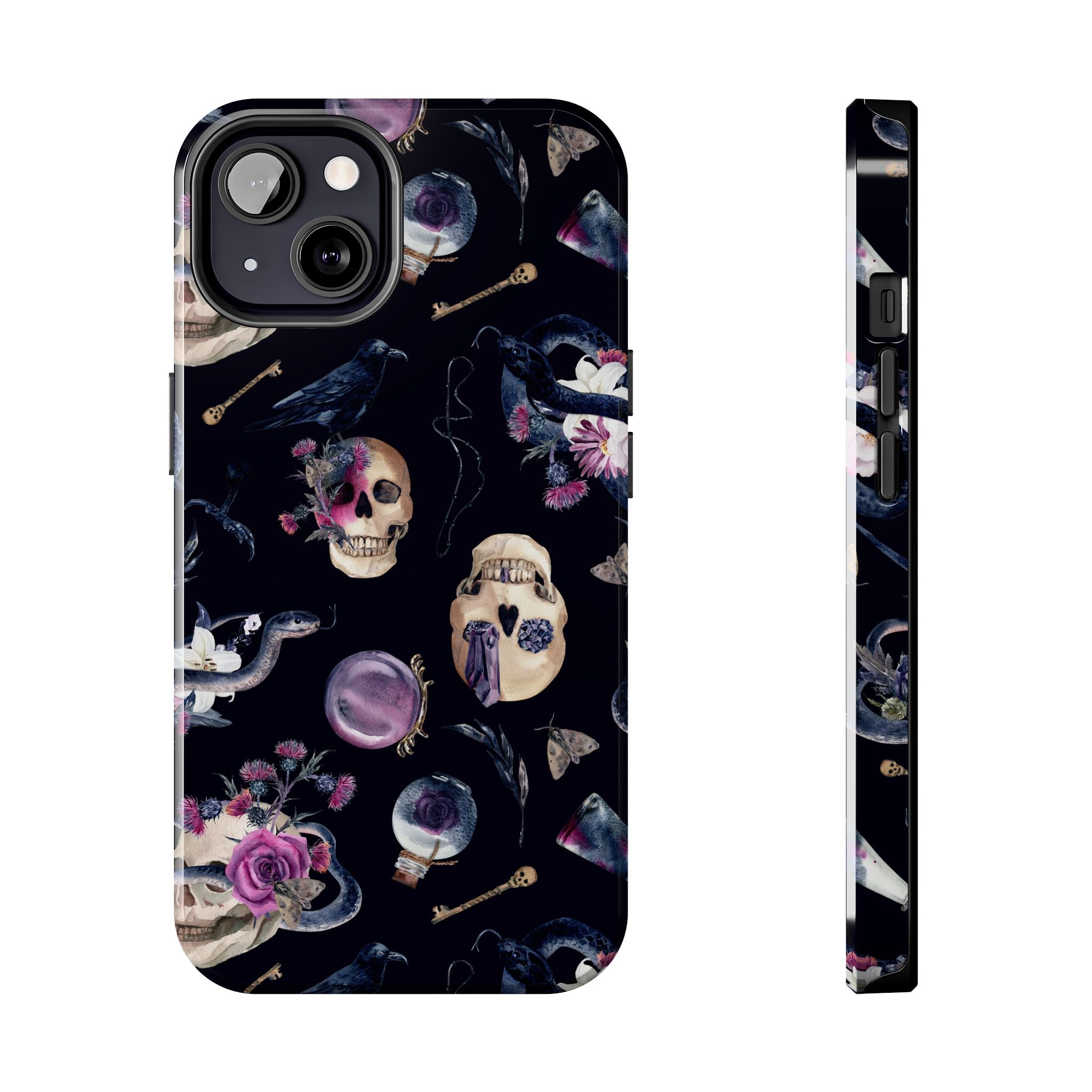 Gothic Witch Spells Phone Case (Apple & Android)