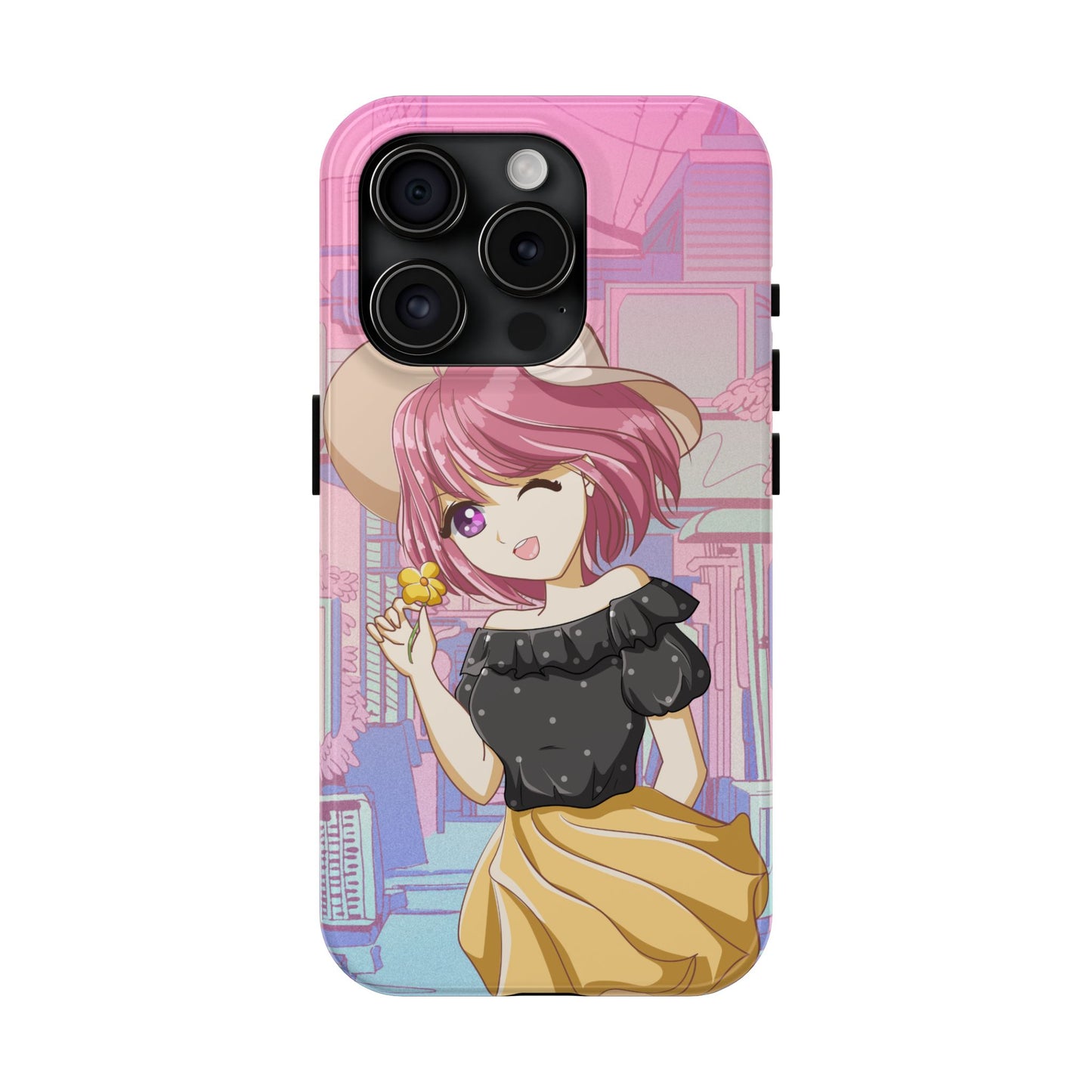 Anime Girl Phone Case (Apple & Android)