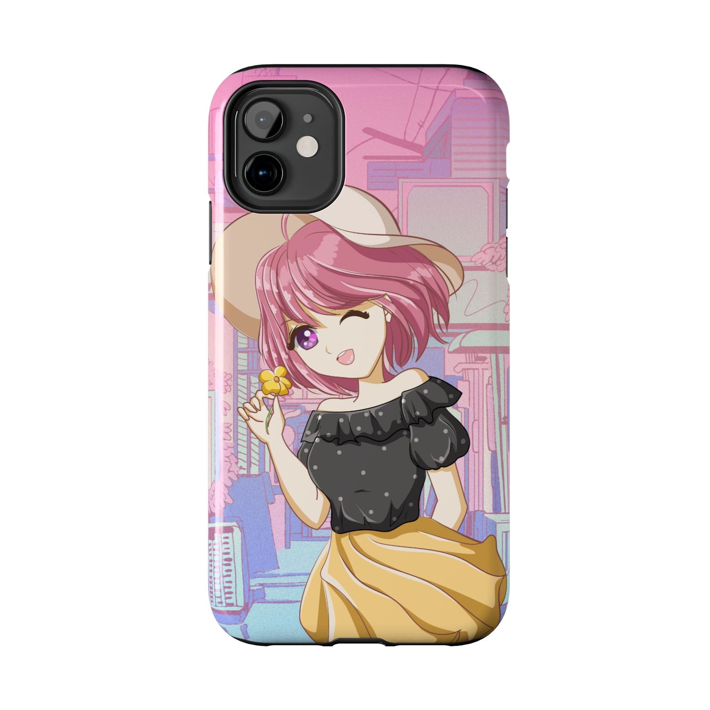 Anime Girl Phone Case (Apple & Android)