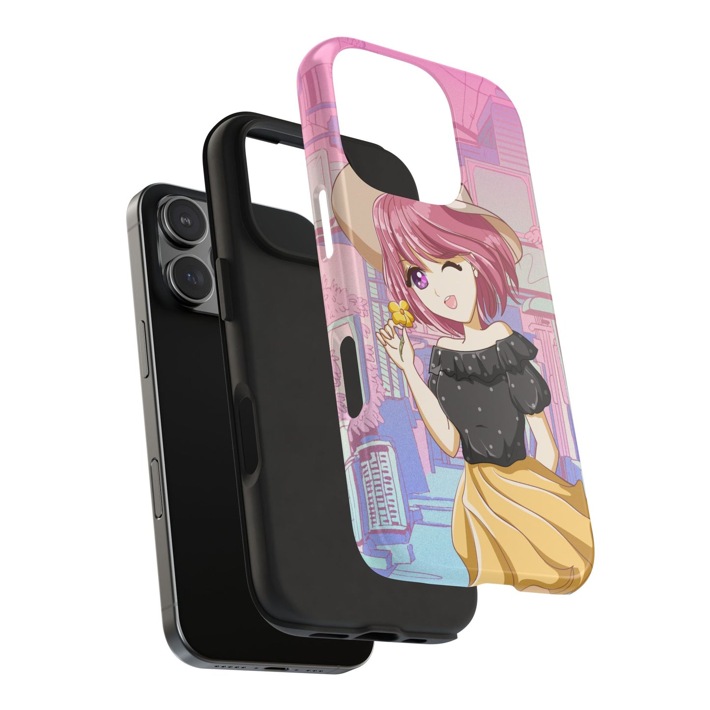 Anime Girl Phone Case (Apple & Android)