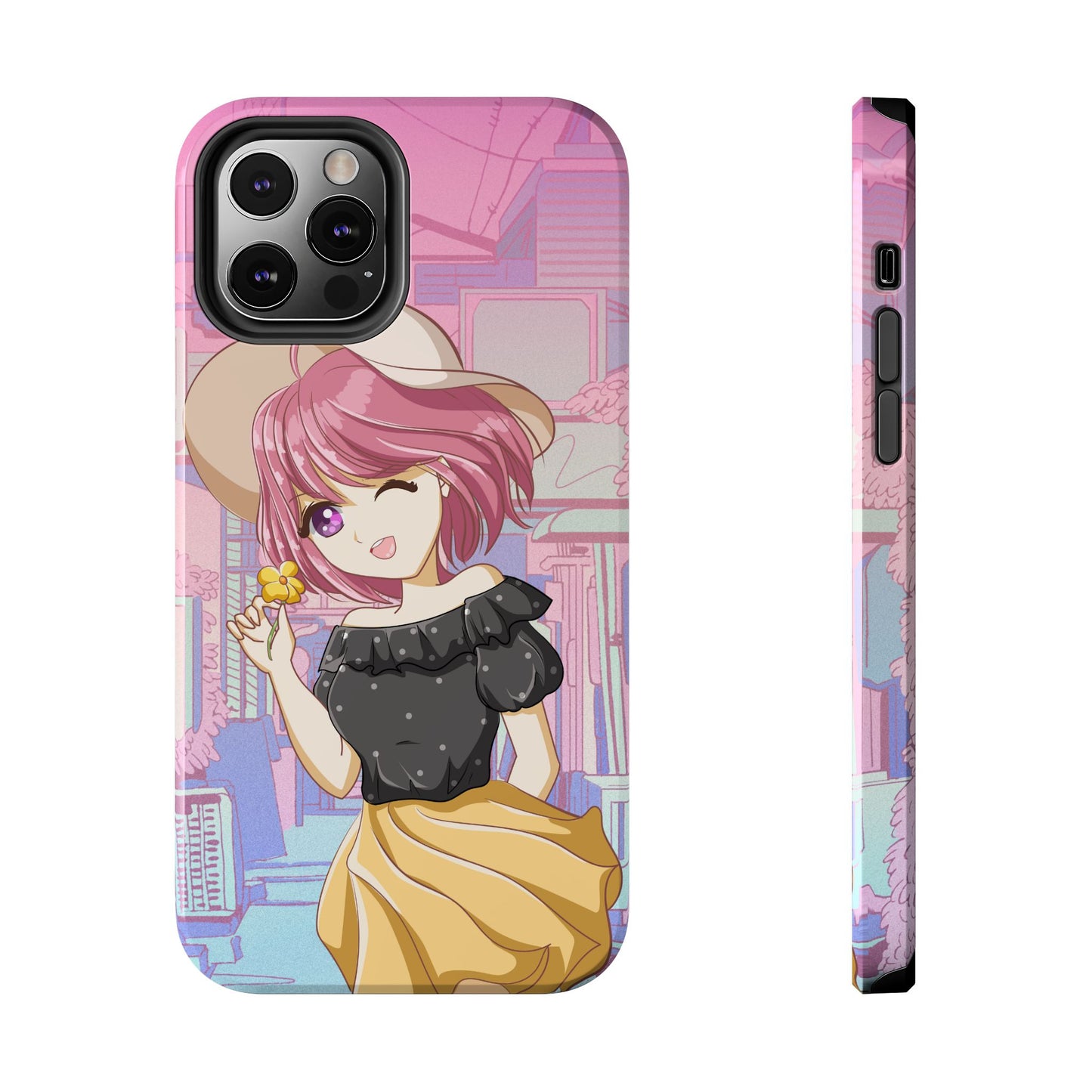 Anime Girl Phone Case (Apple & Android)