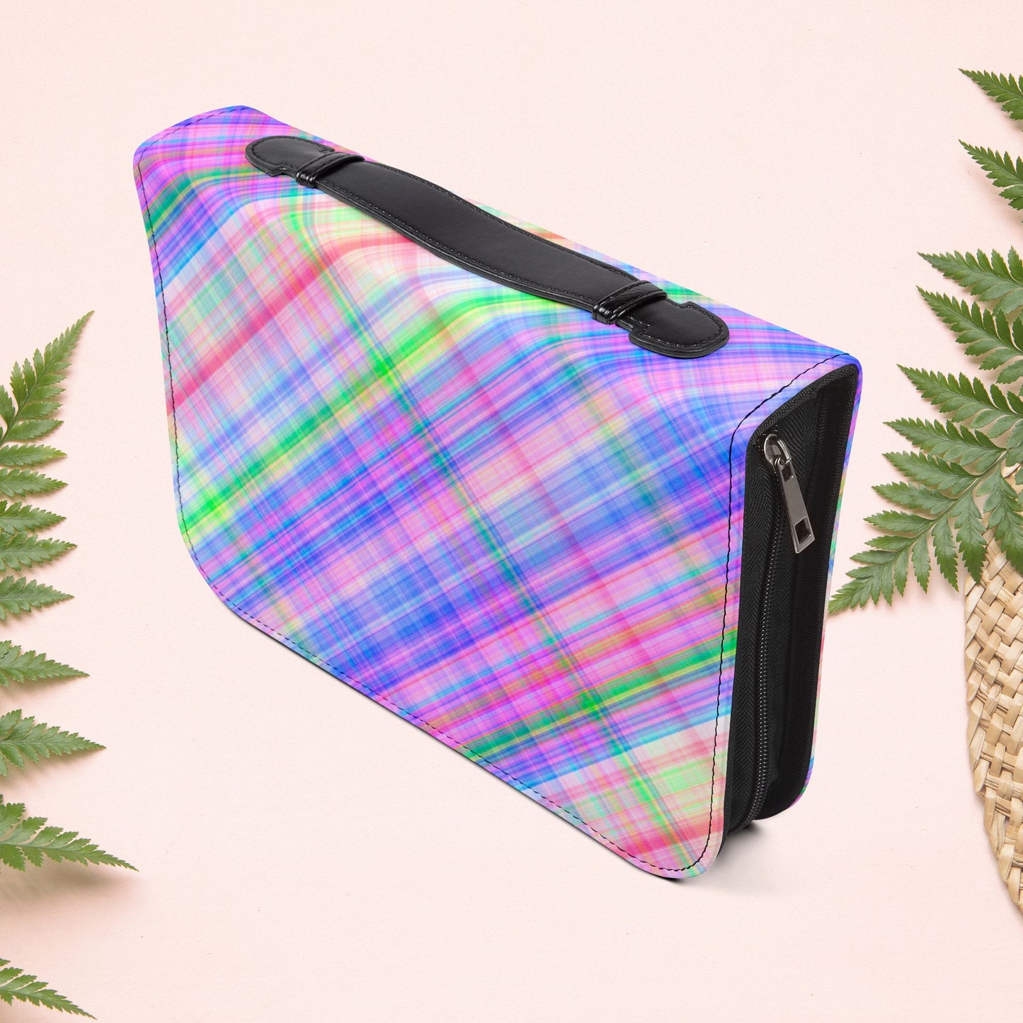 Rainbow Flannel Book Cover
