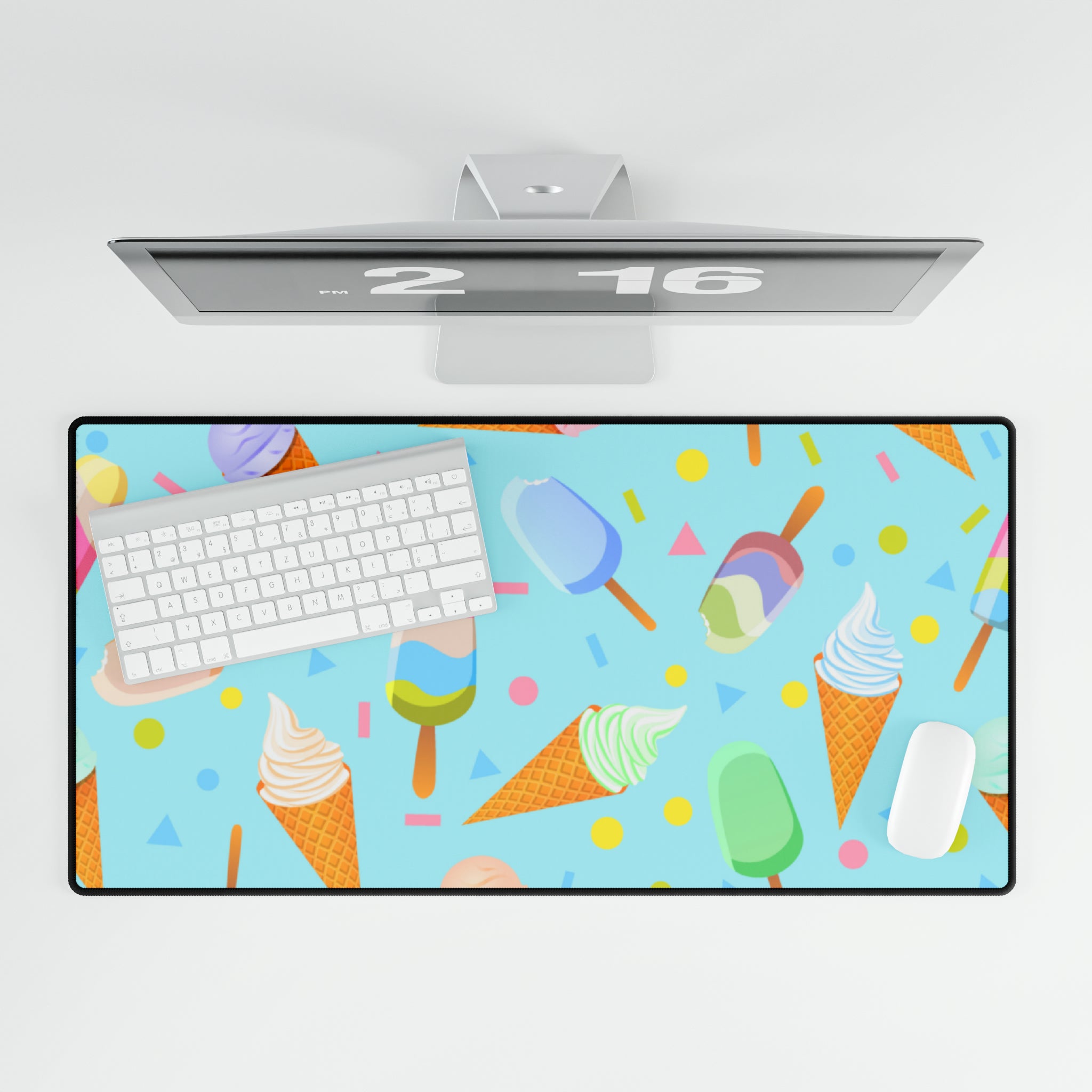 Popsicle Ice Cream Desk Mat