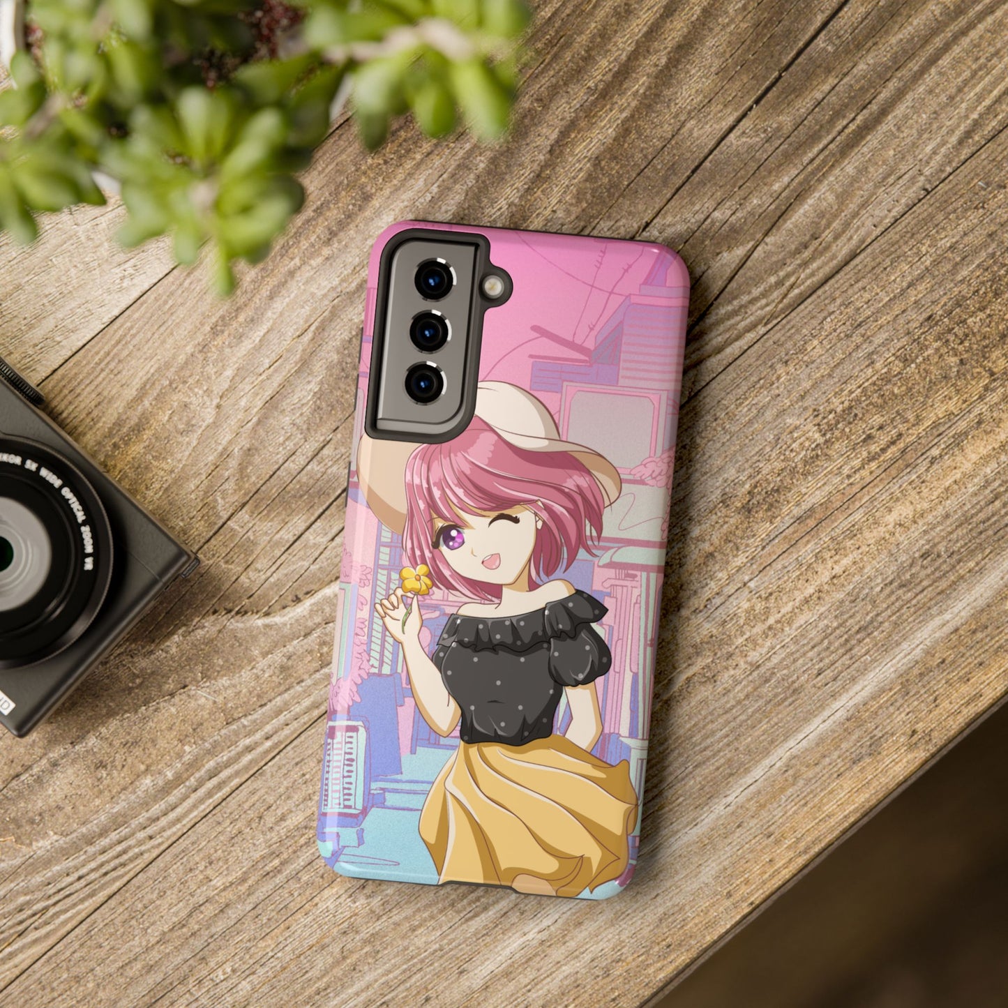 Anime Girl Phone Case (Apple & Android)